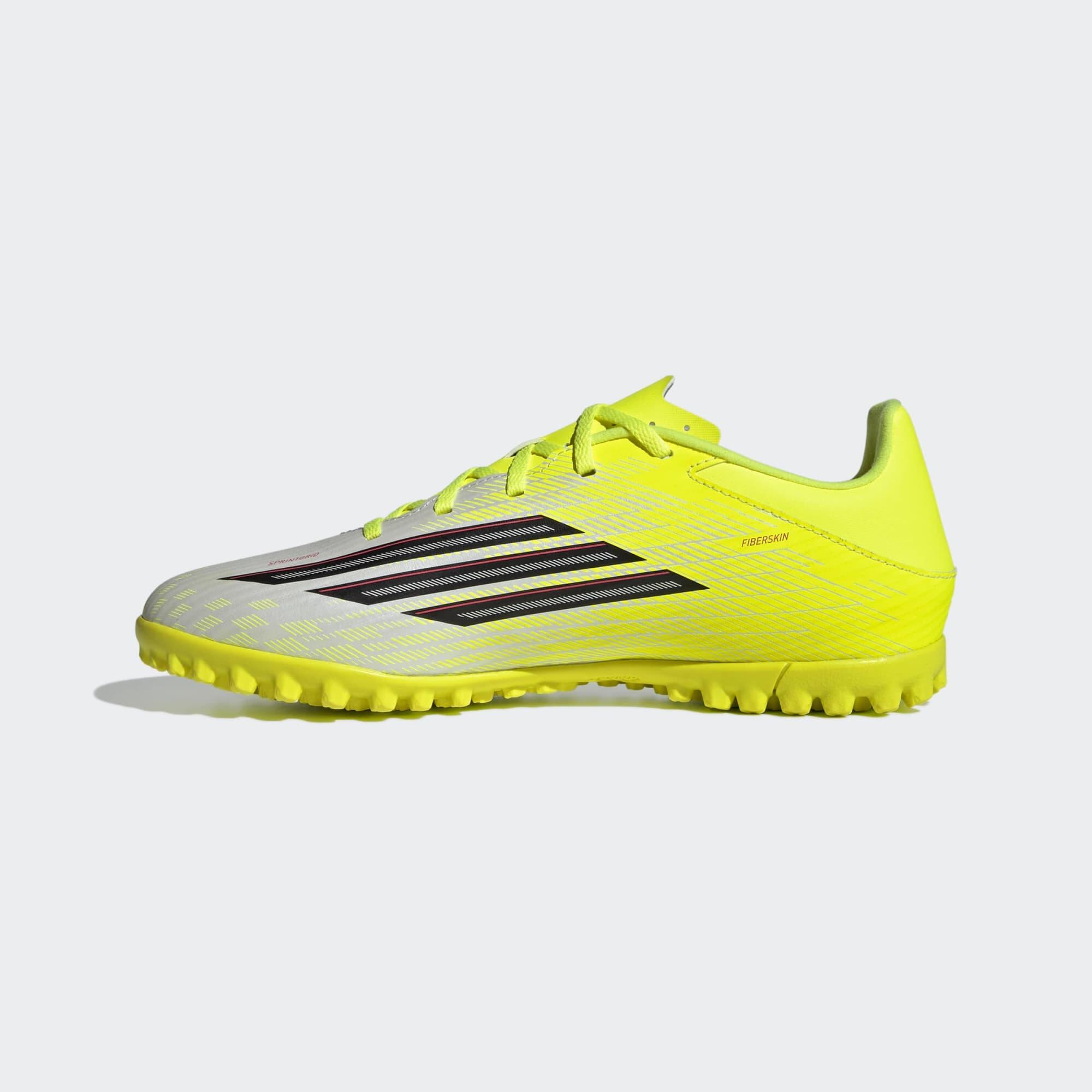 Chaussures de Football F50 Club Turf pour Adulte - Jaune 9/10