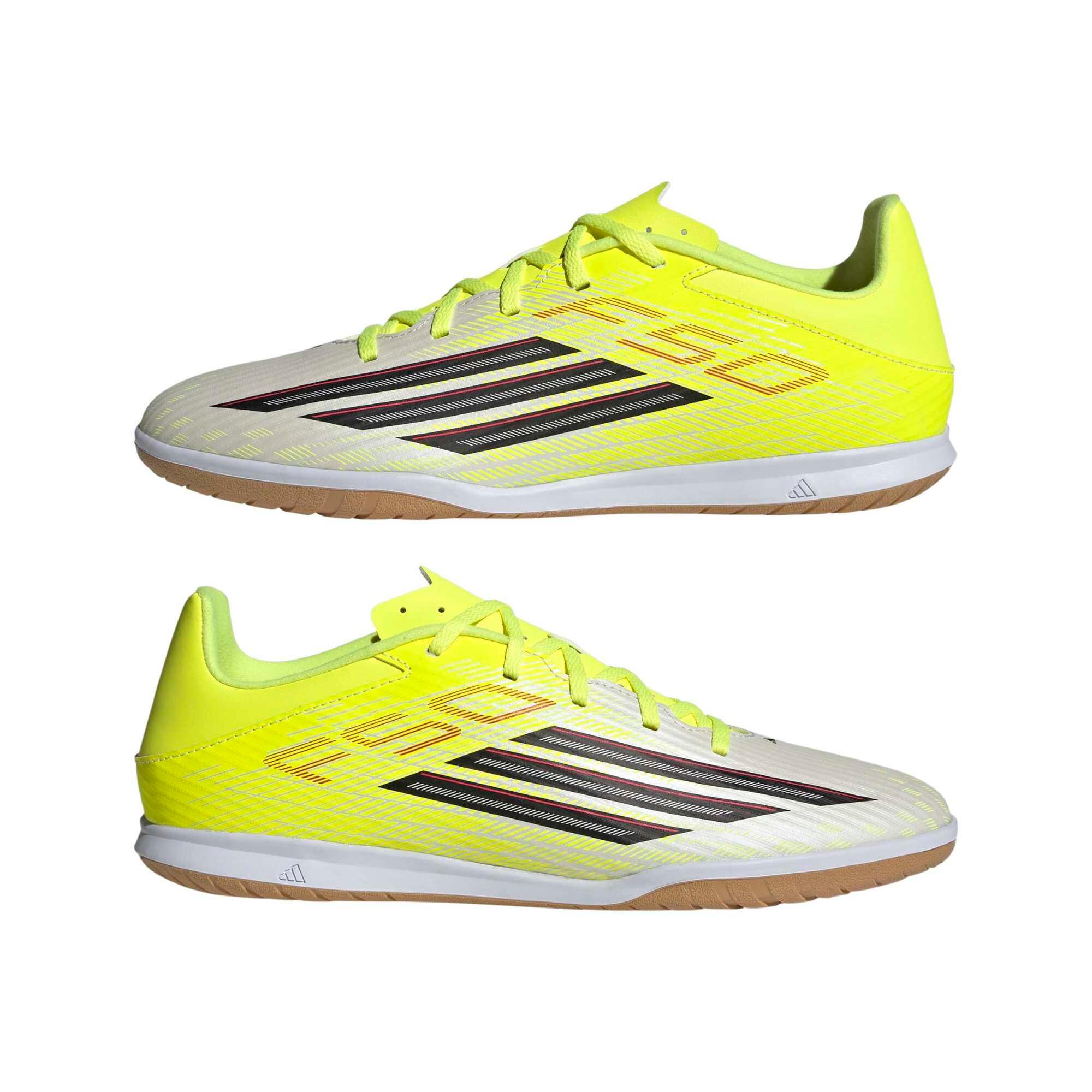 Scarpe futsal adulto F50 CLUB gialle 37/39