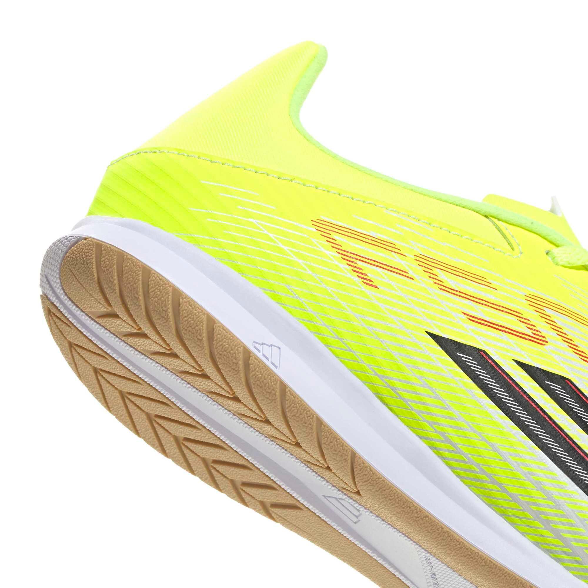 Scarpe futsal adulto F50 CLUB gialle 35/39