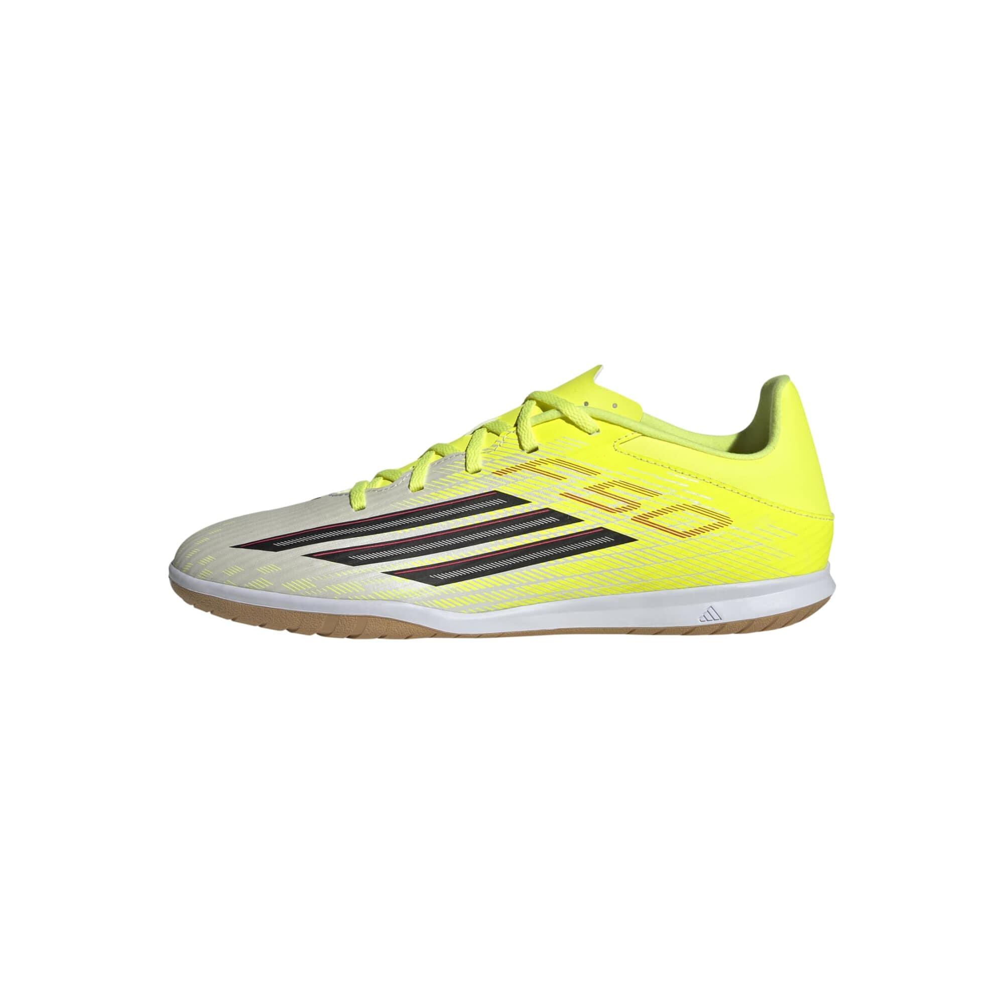 Scarpe futsal adulto F50 CLUB gialle 20/39