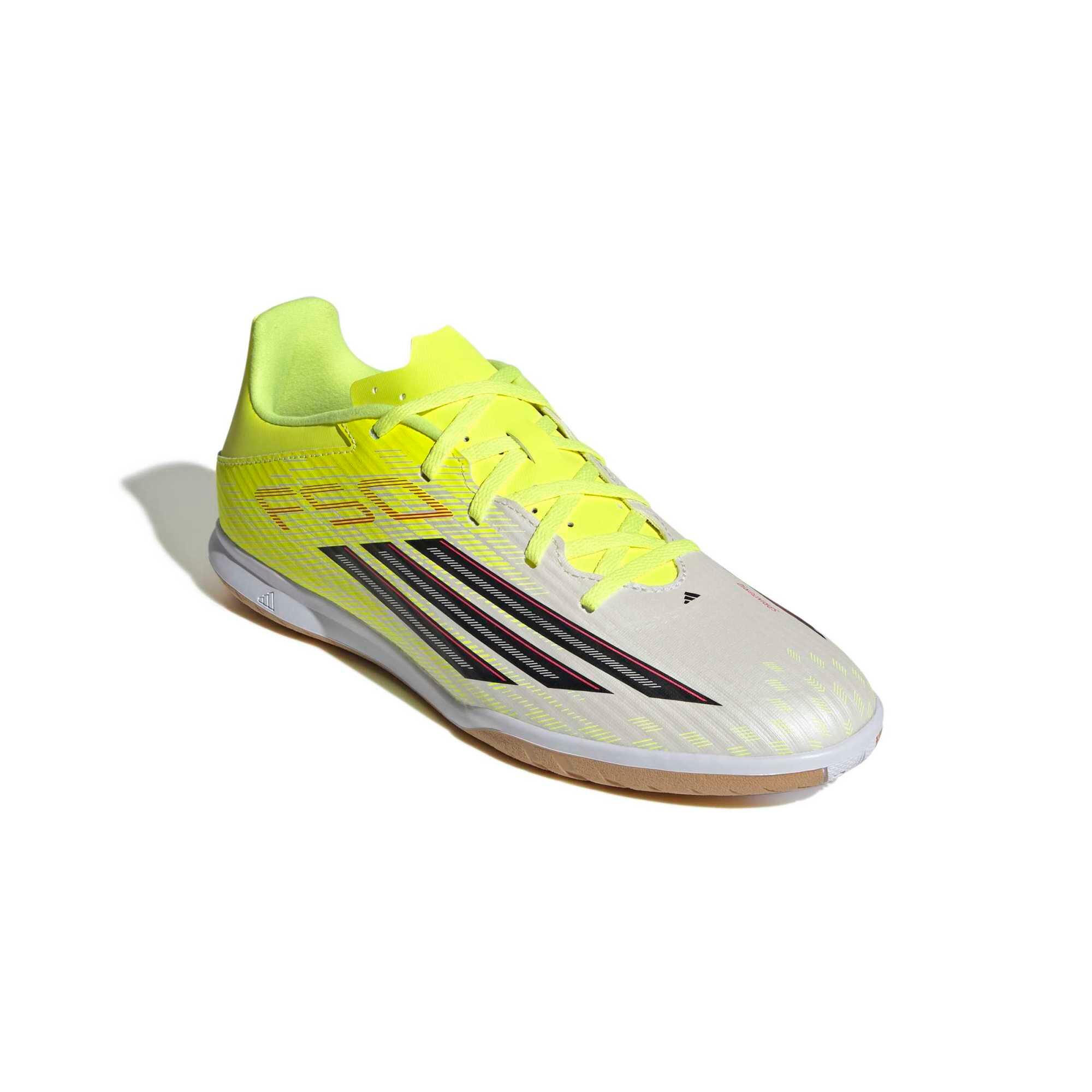 Scarpe futsal adulto F50 CLUB gialle 33/39