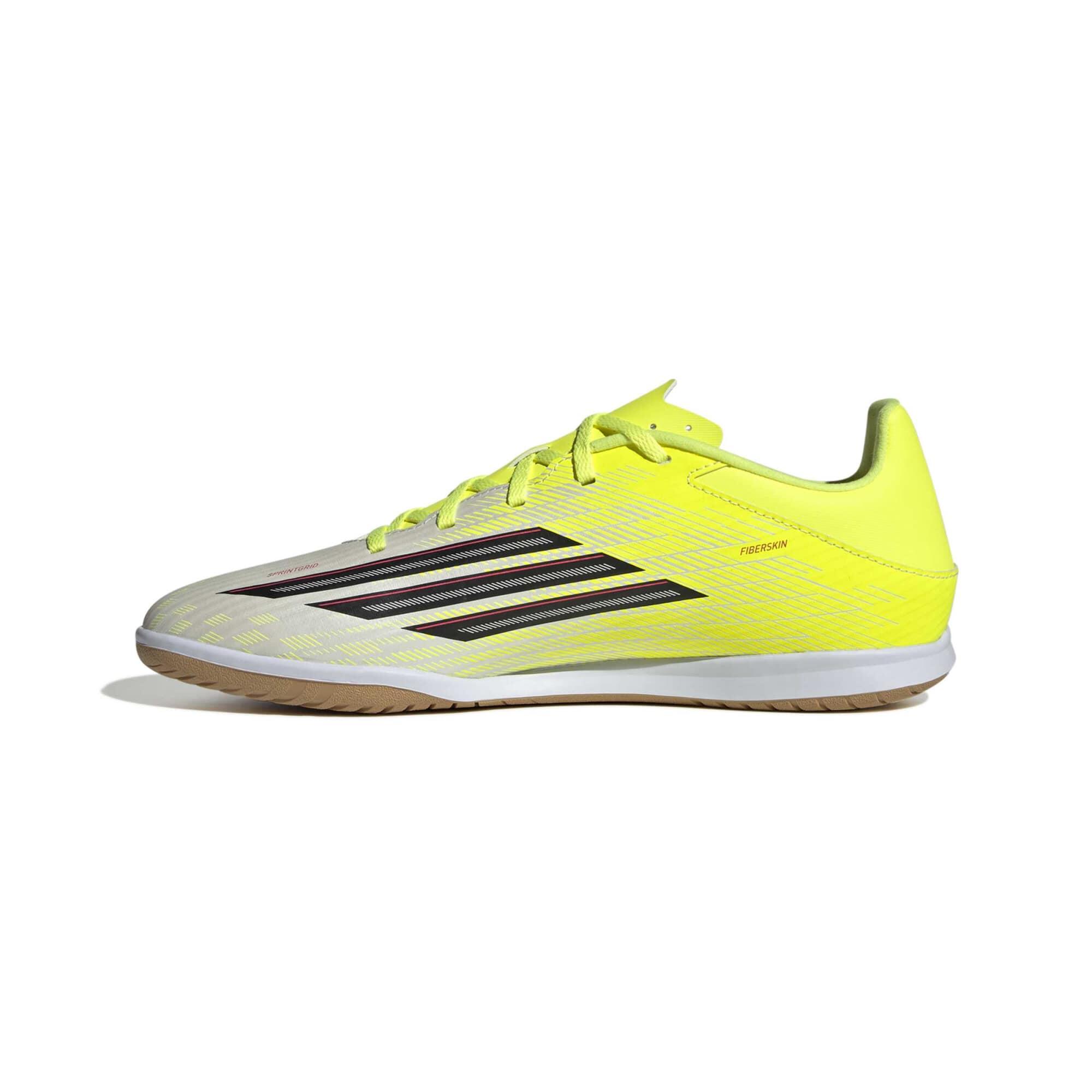 Scarpe futsal adulto F50 CLUB gialle 32/39