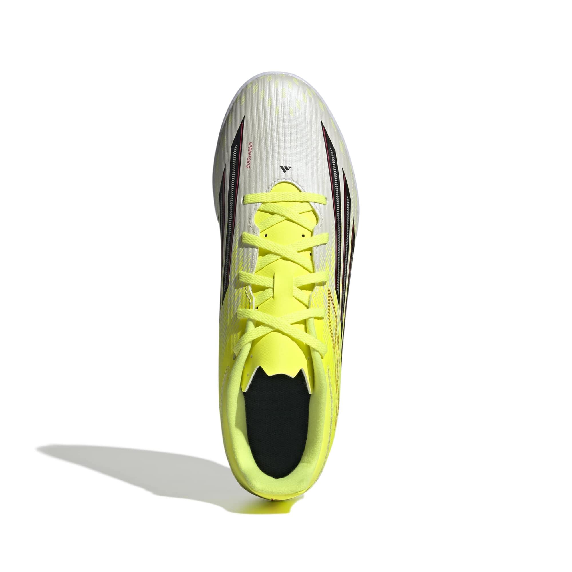 Scarpe futsal adulto F50 CLUB gialle 30/39