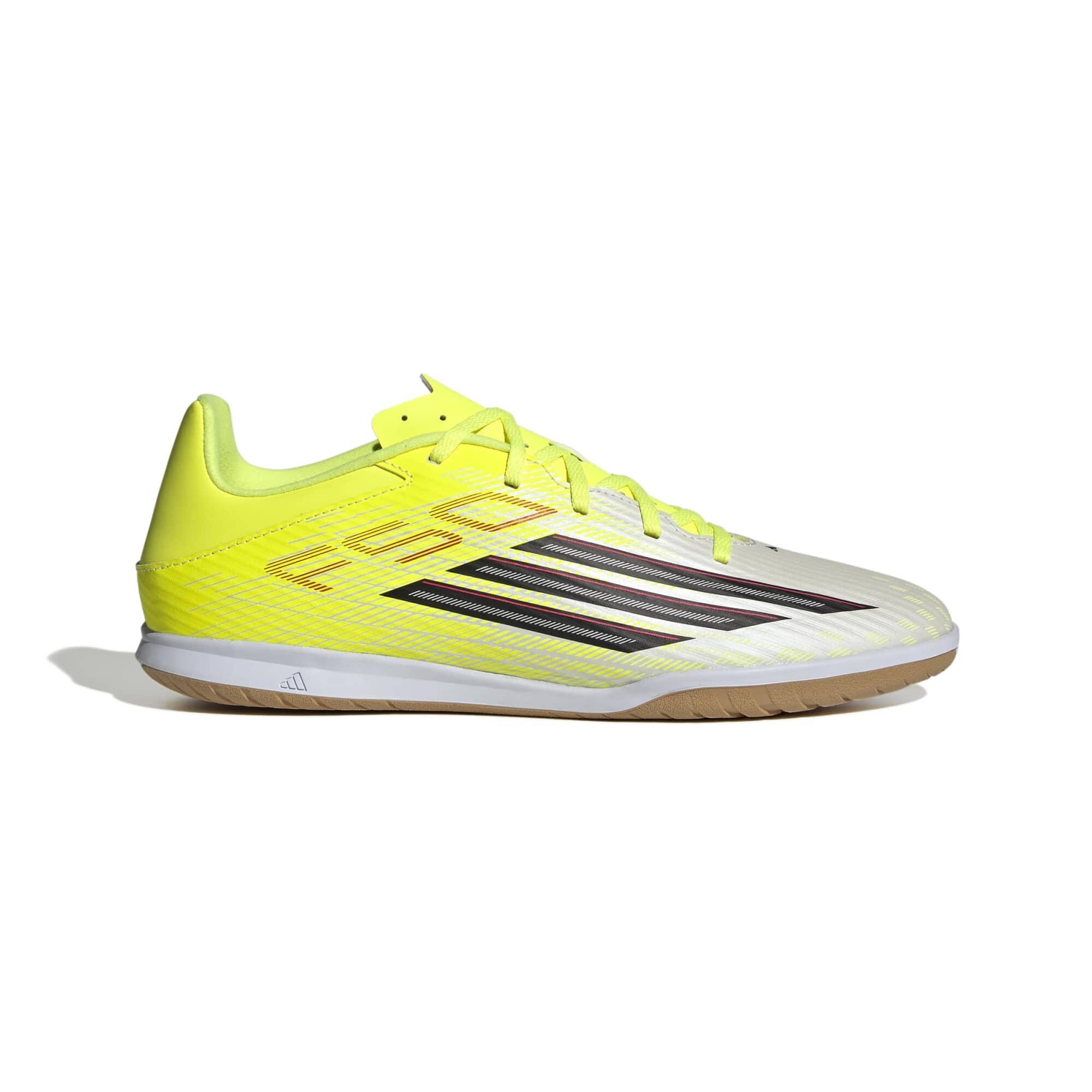Scarpe futsal adulto F50 CLUB gialle 29/39