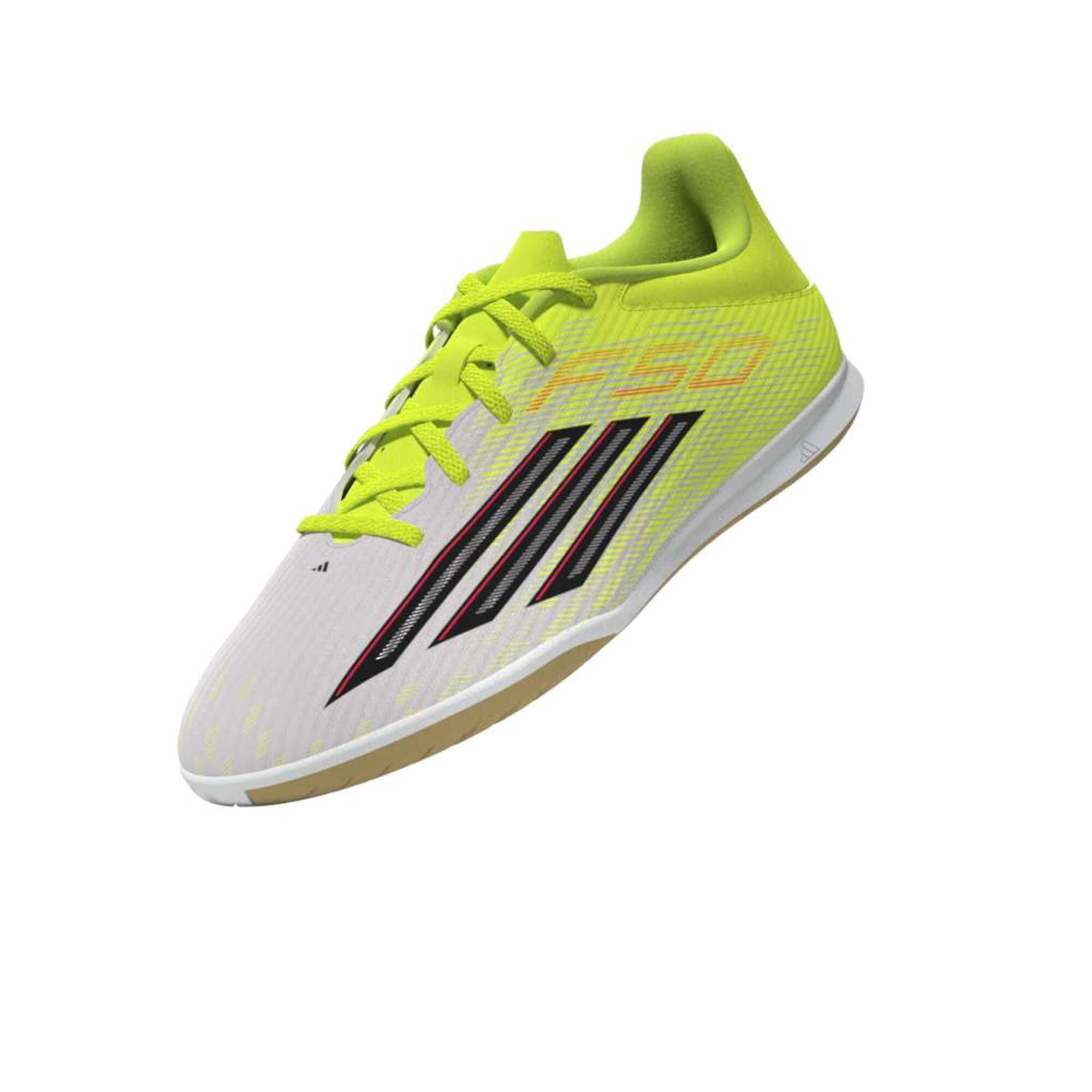 Scarpe futsal adulto F50 CLUB gialle 22/39