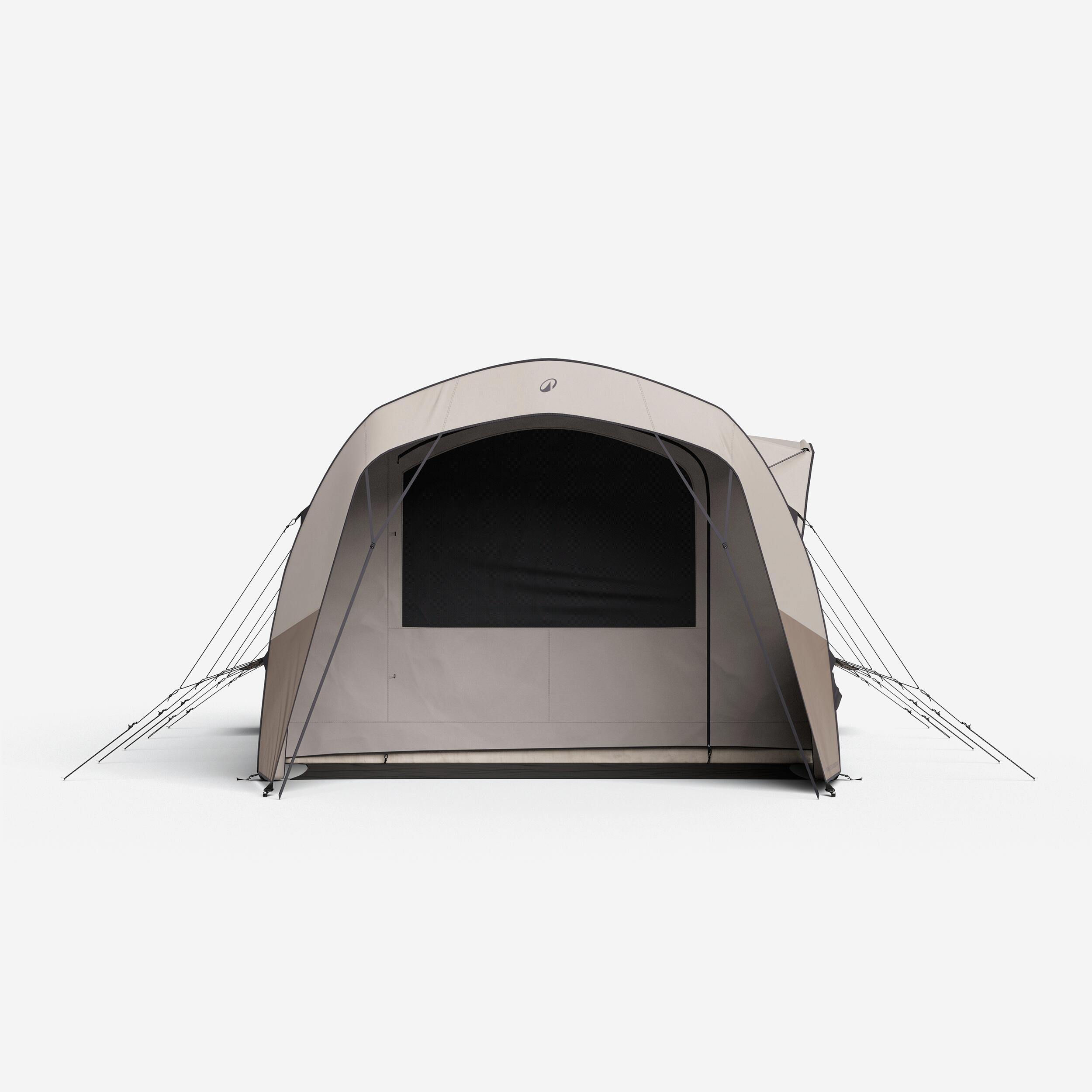 Tente de camping gonflable 4 places 2 chambres, Air Seconds 4.2 XXL Polycoton 8/19