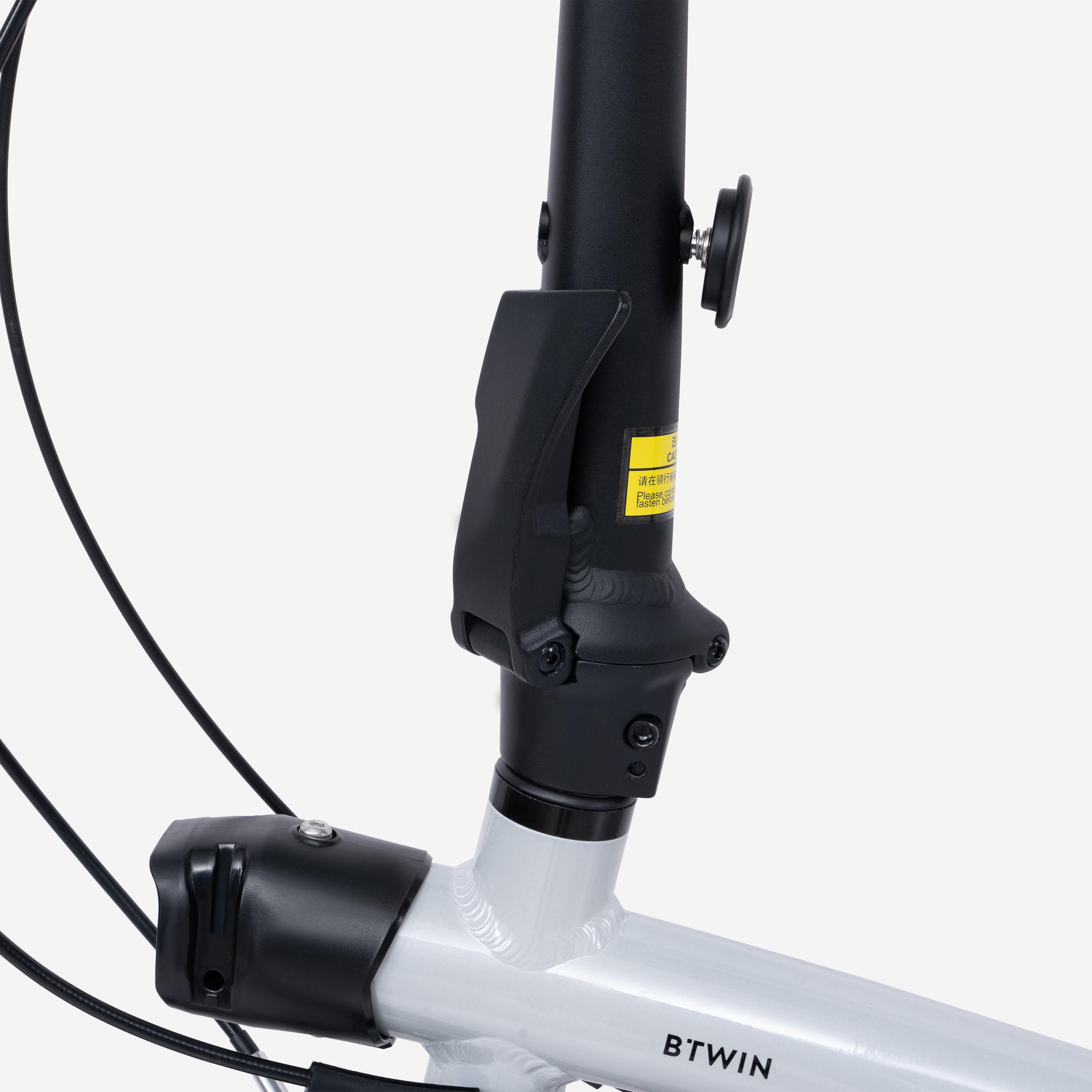 Folding Bike Fold 560 20 Inch 9 Speed - Grey