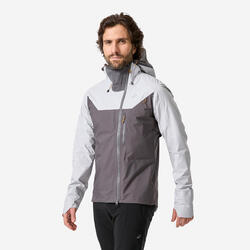 Veste coupe pluie VELO VTT All Mountain imperméable grise