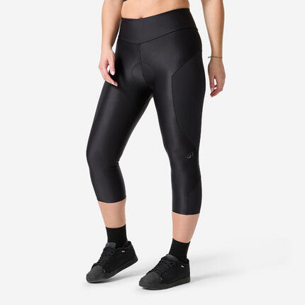 3/4 Hose Legging MTB Damen schwarz