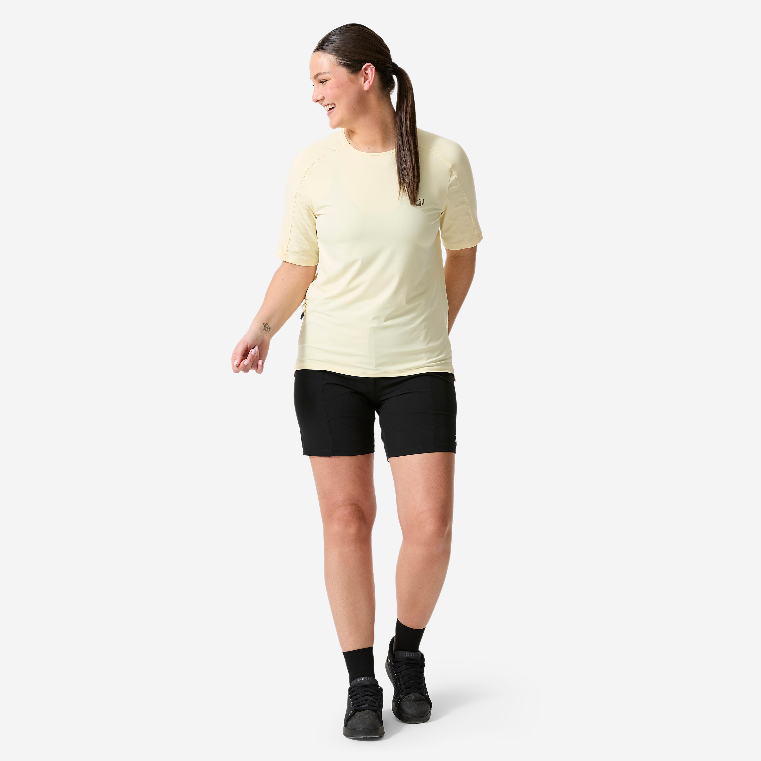 Maillot de vélo de montagne à manches courtes respirant, 500 8/9