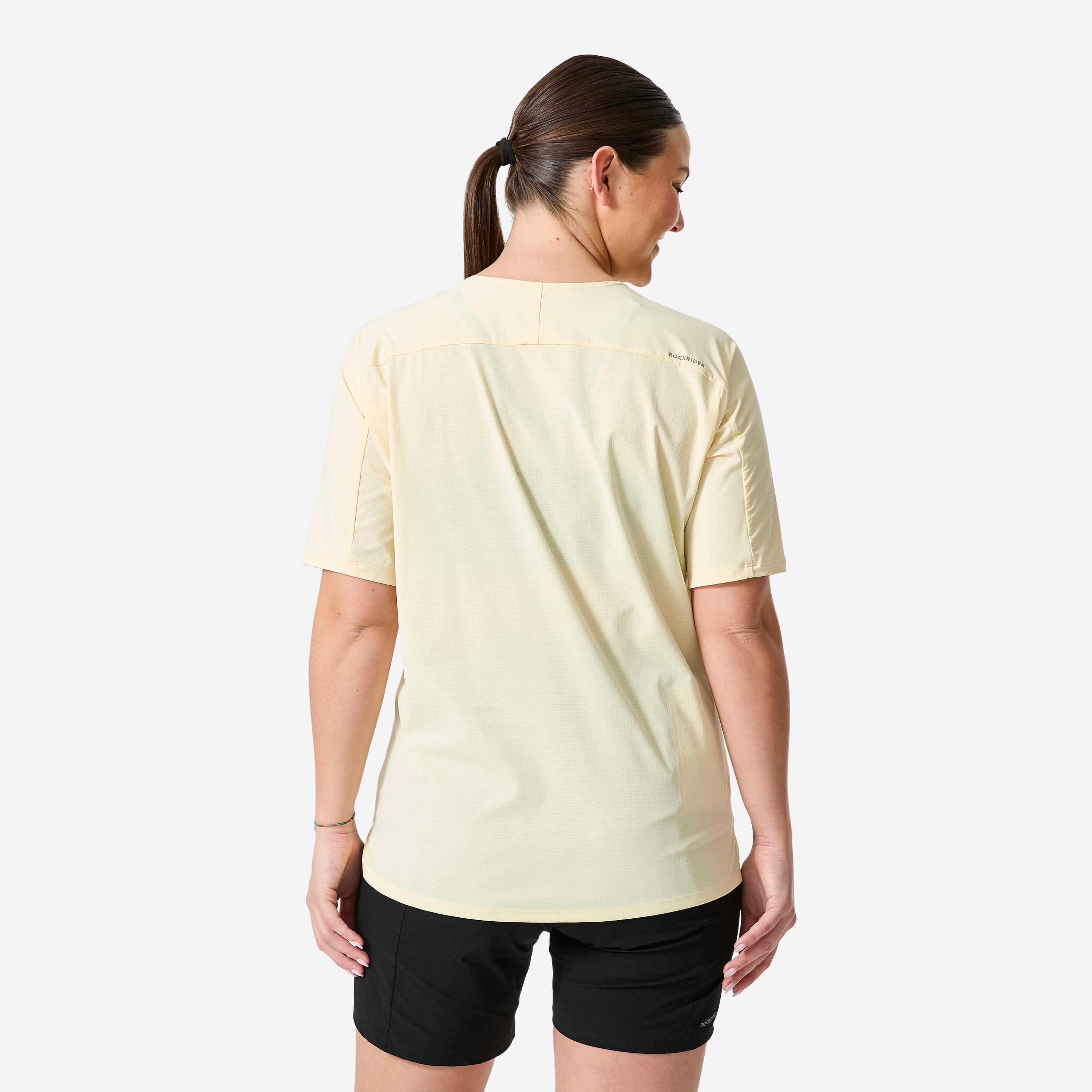 Maillot de vélo de montagne à manches courtes respirant, 500 2/9
