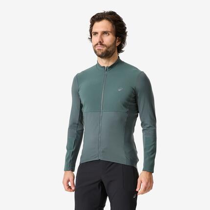 Veste vélo VTT chaude homme, 500 vert doré