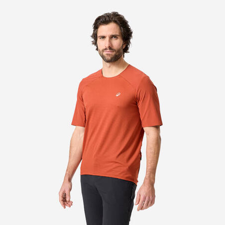 Джерсі чоловіче 500 з короткими рукавами коричневе