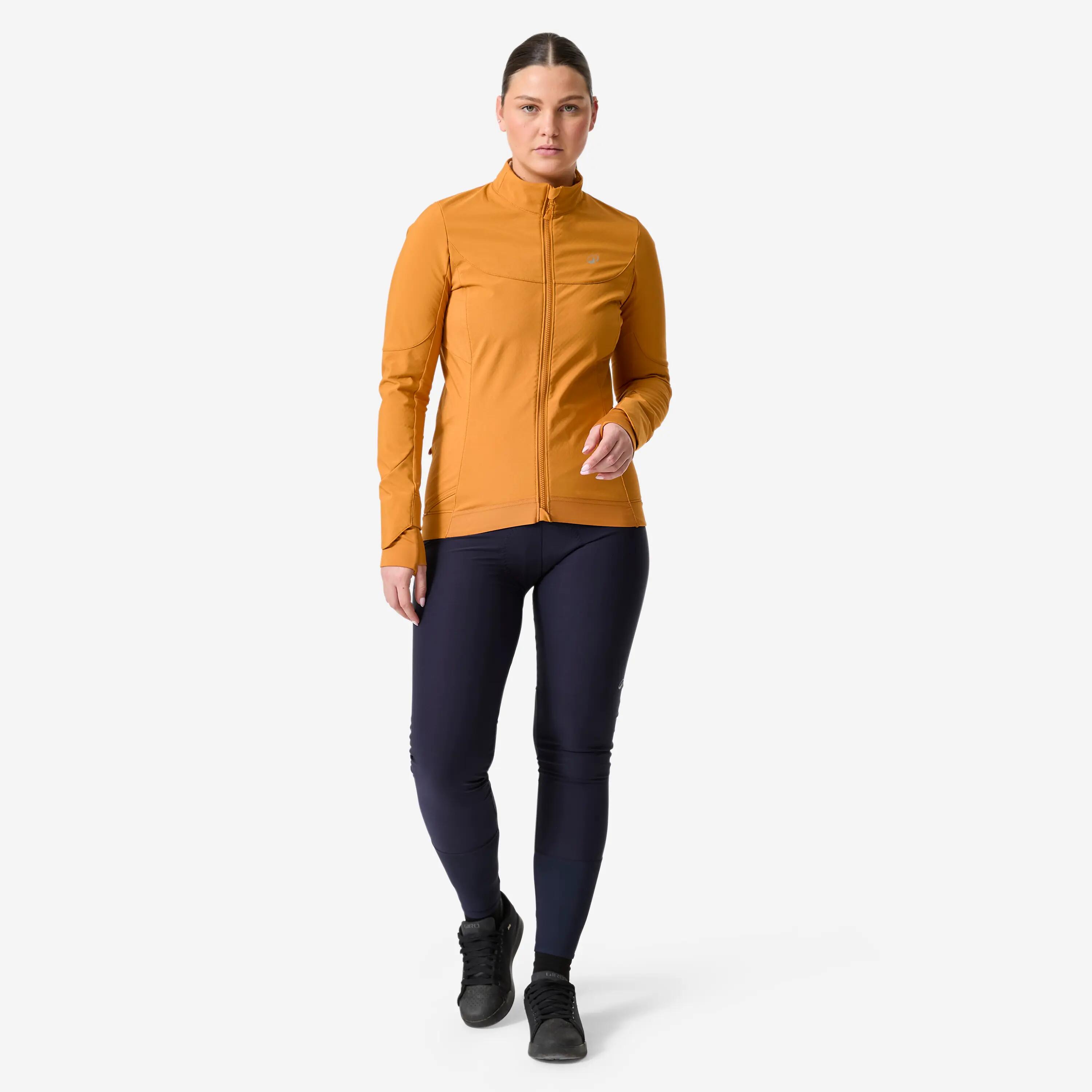 Cosciali invernali MTB donna 500 blu 2/7