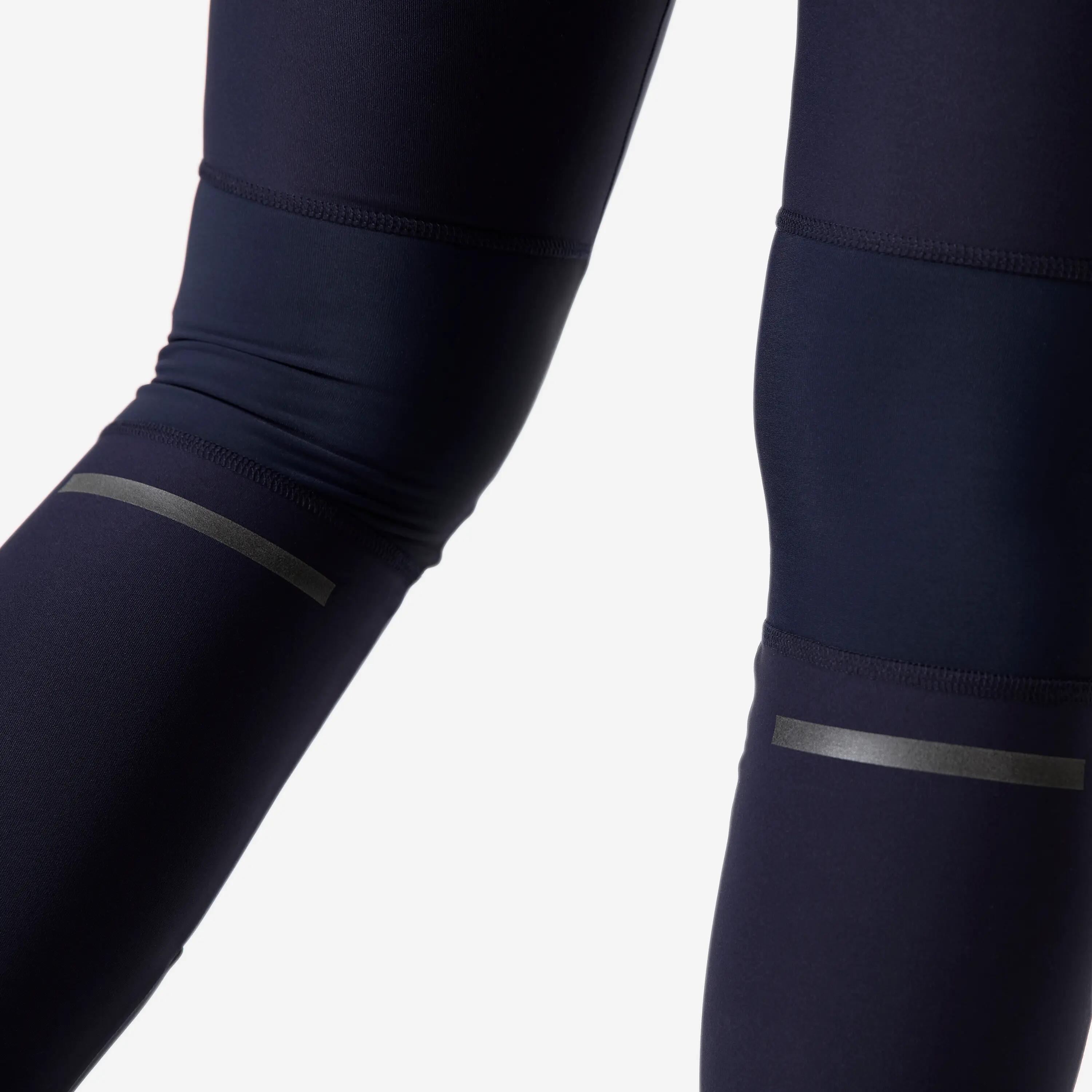 Cosciali invernali MTB donna 500 blu 5/7