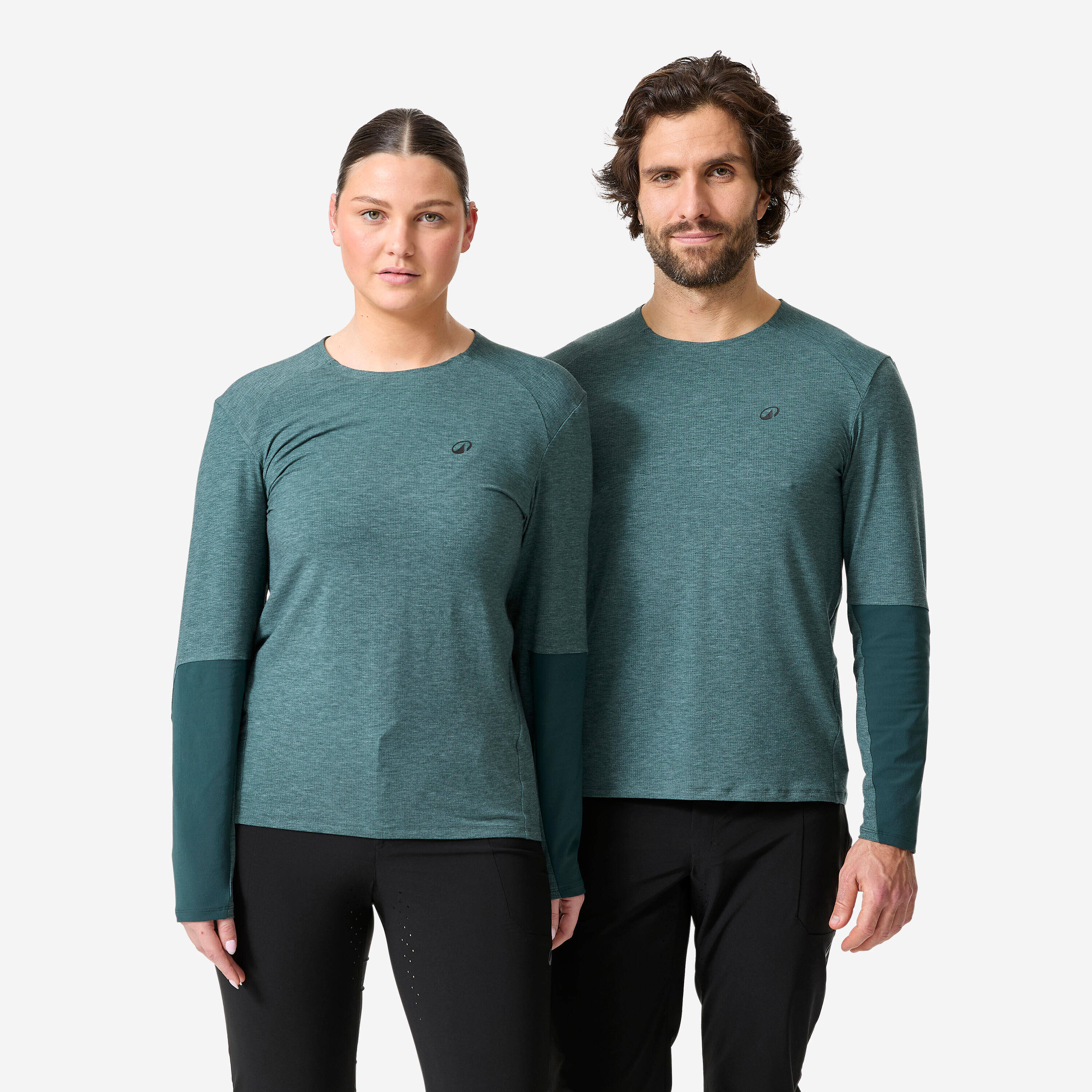 Long-Sleeved Mountain Bike Jersey Feel 700 -  1