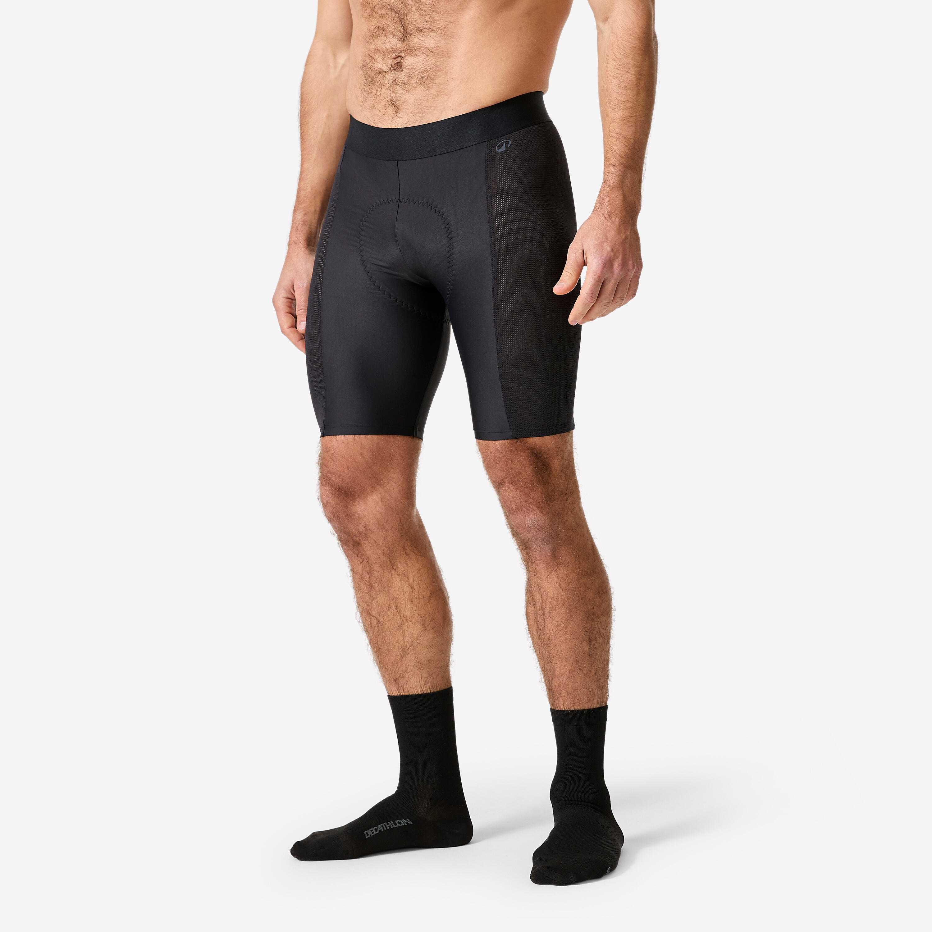 Decathlon UK ROCKRIDER Men's Mountain Bike Cycling Undershorts - 100 Black | FREE Click & Collect at Stores and Asda. 365 Days return available.