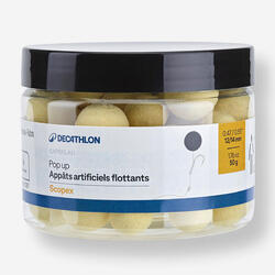 Bouillettes flottantes pêche de la carpe Pop-ups 12-14mm Monstercrab