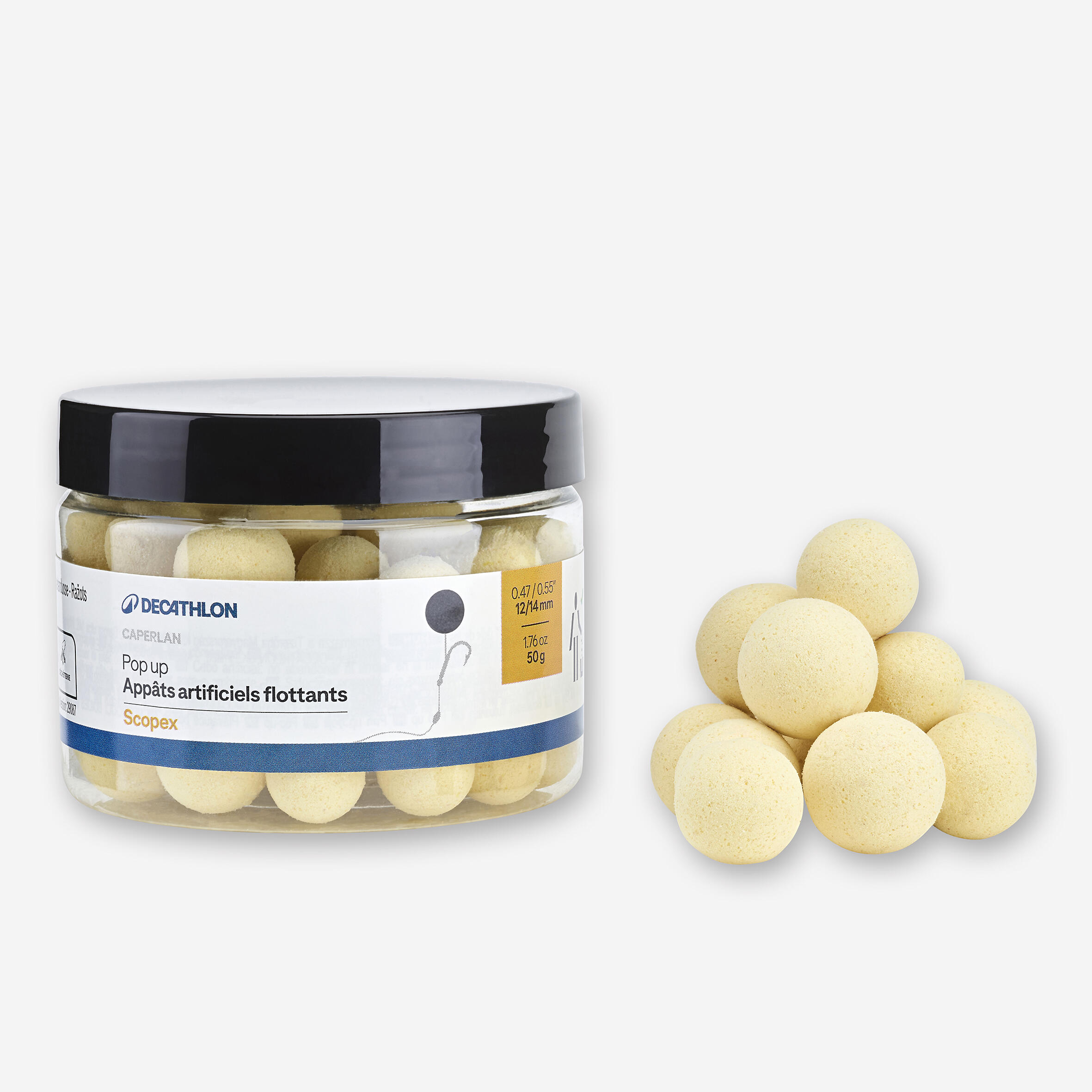 Boilies Carpfishing Pop-Ups Flotantes Scopex 12-14 mm 2/2