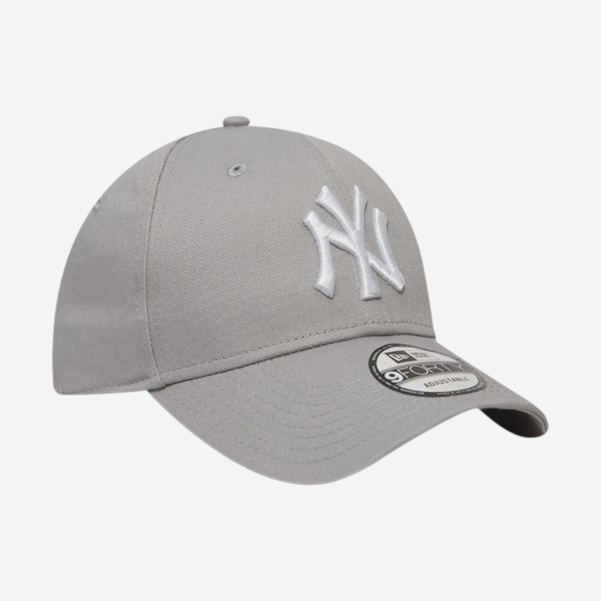Casquette de baseball Adulte - New York Yankees gris 2/3