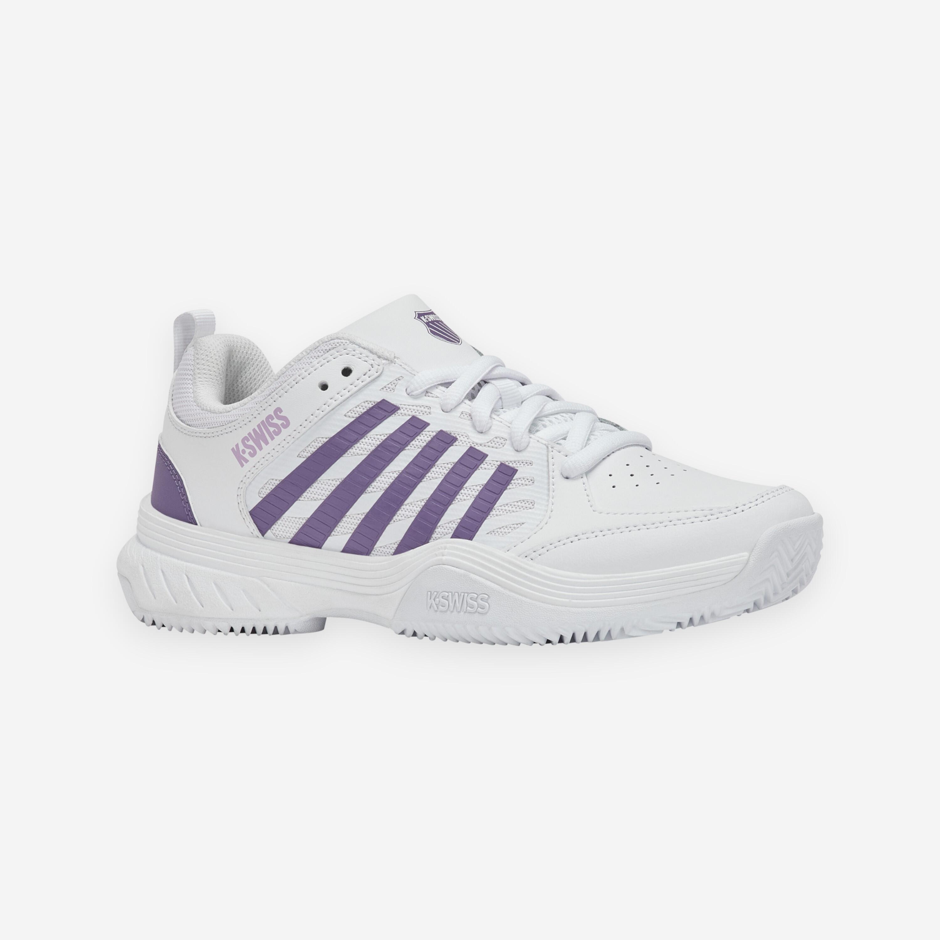 Scarpe tennis donna K-Swiss COURT EXPRESS 2 bianco-lilla 2/6
