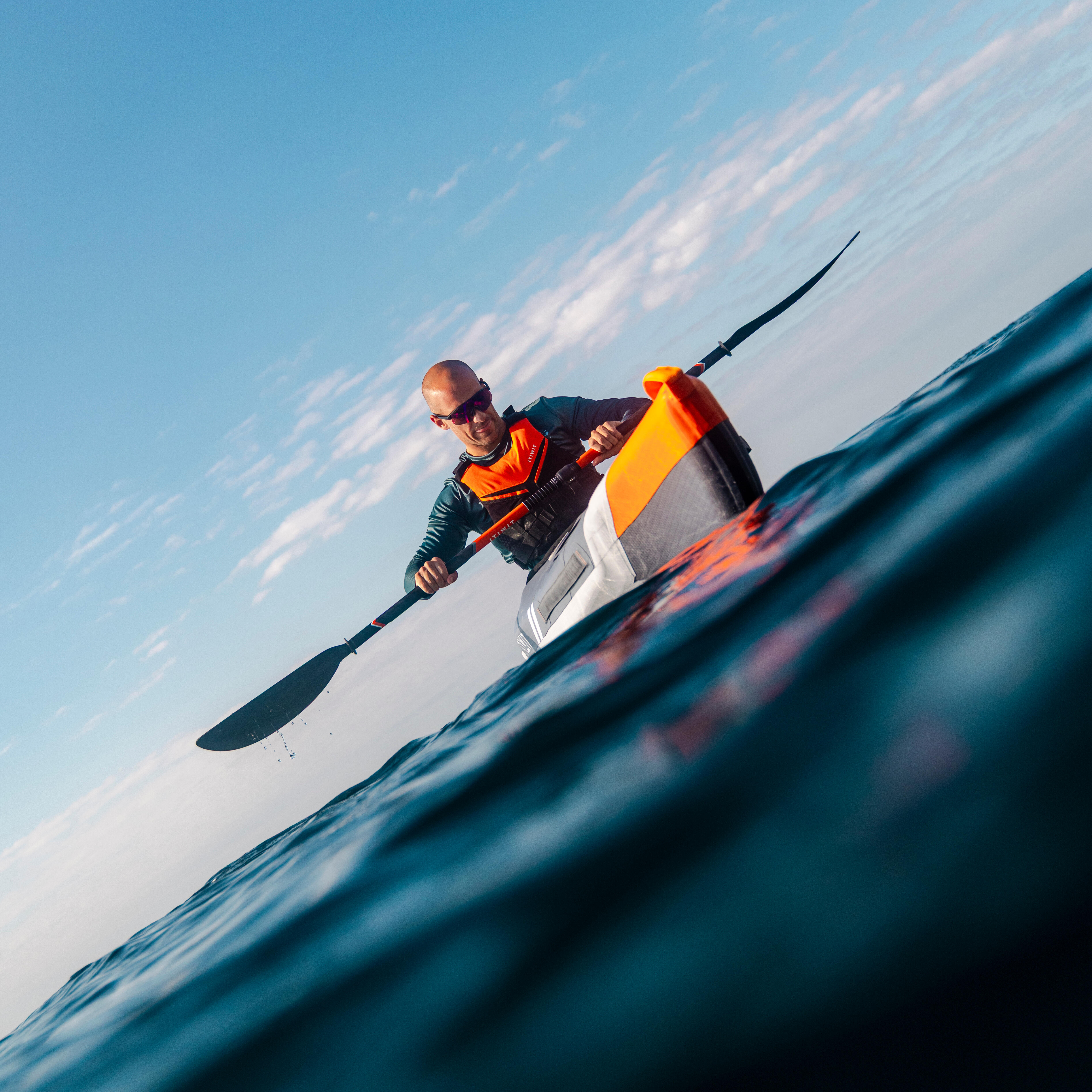 Adjustable Split Kayak Paddle - X500 - DECATHLON