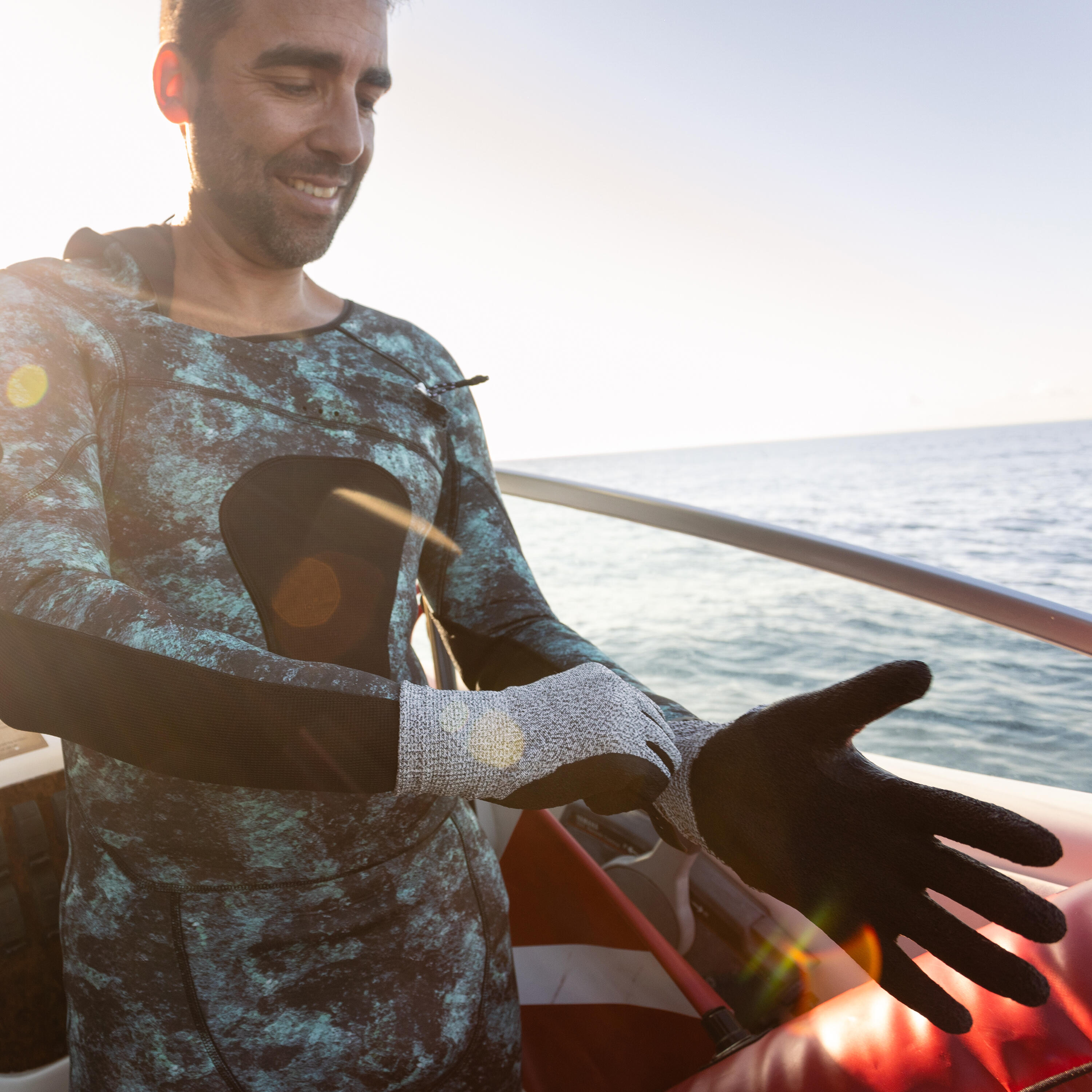 Handschuhe 1mm Resist spf Schnittschutz aus Kautschuklatex 3/8