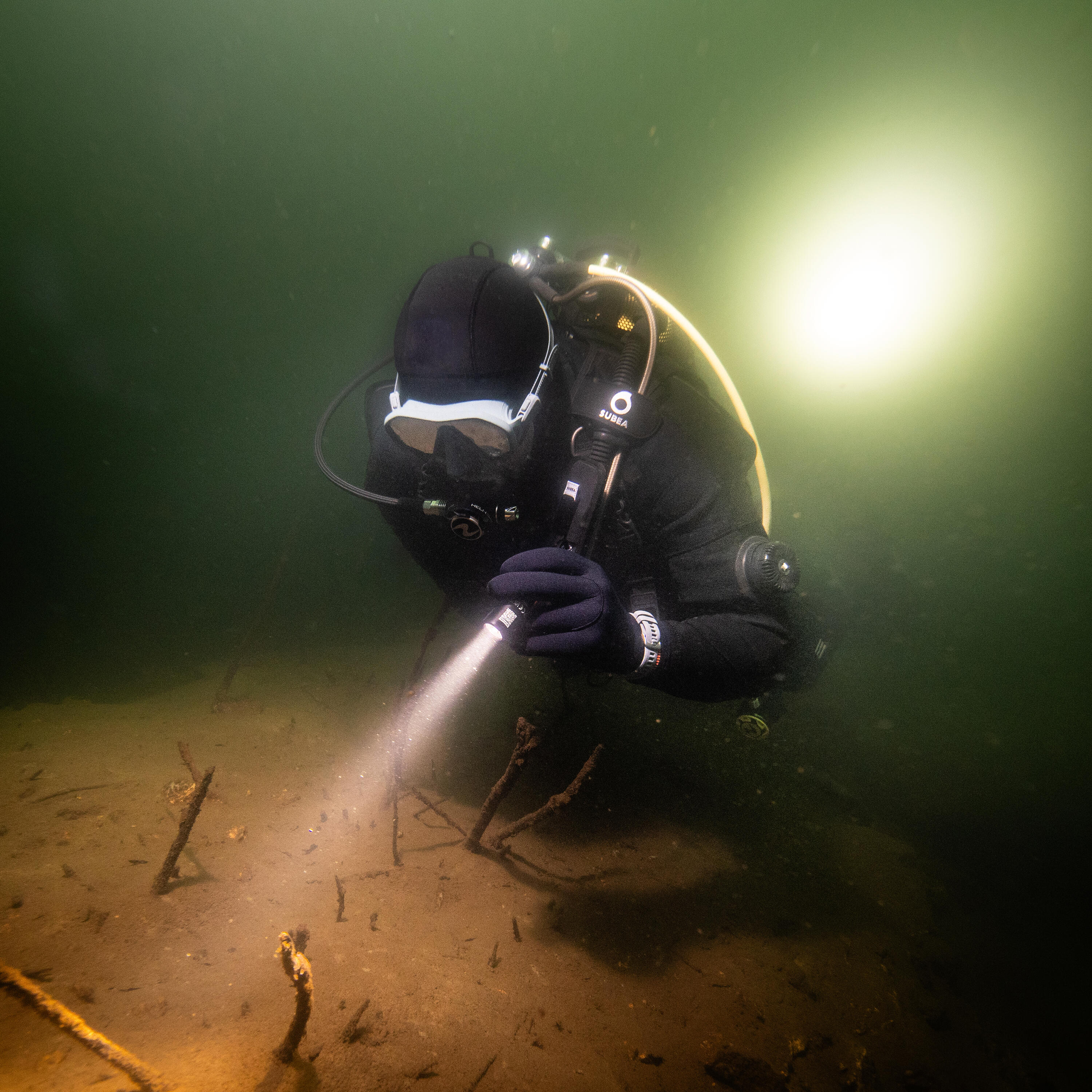 Neoprene Diving Gloves-  SCD Black - DECATHLON