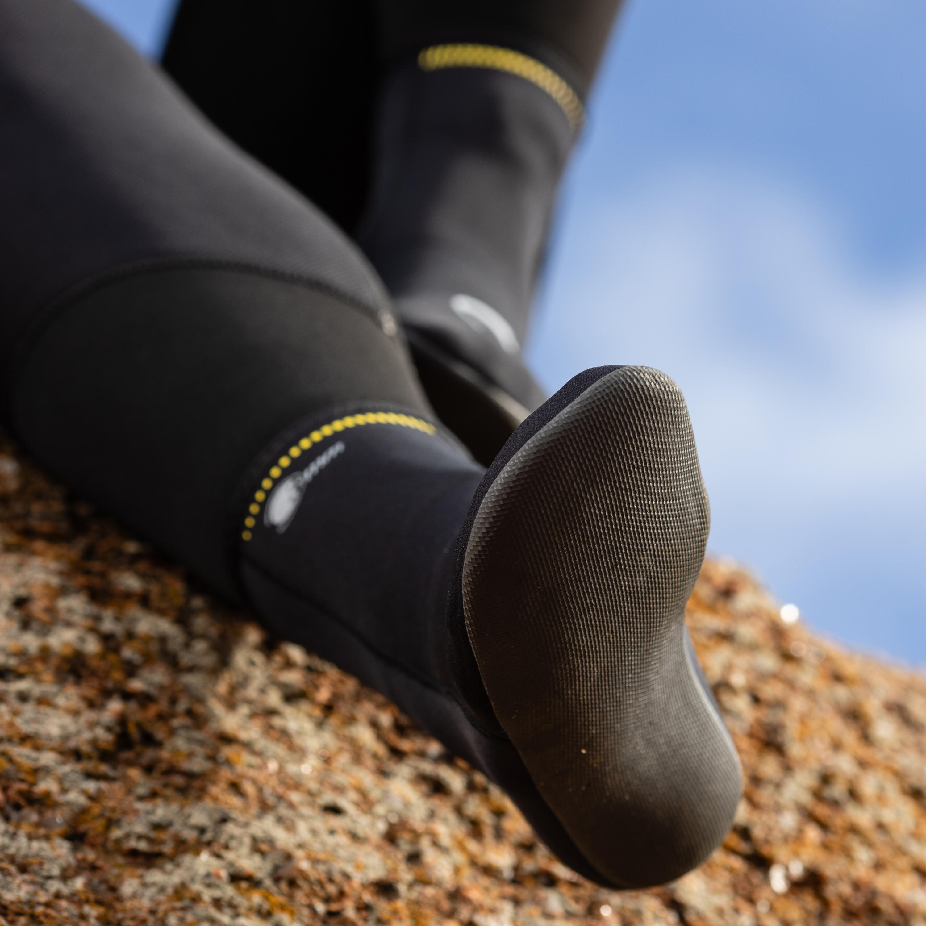 Botins de Mergulho em neoprene reforçados SCD 3mm 3/9