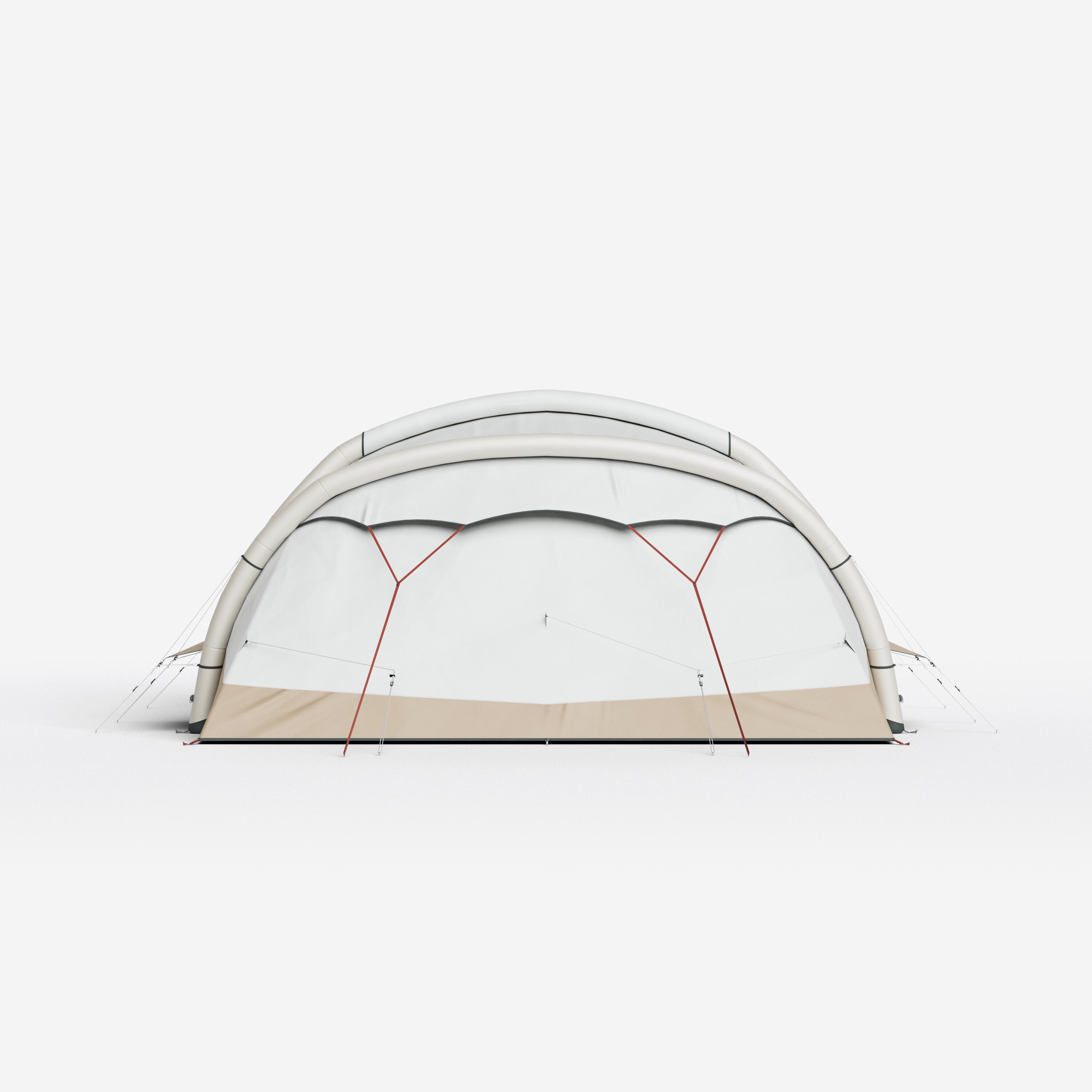 Tente de camping gonflable 6 places 3 chambres,  Fresh & Black, Air Seconds 6.3 9/19