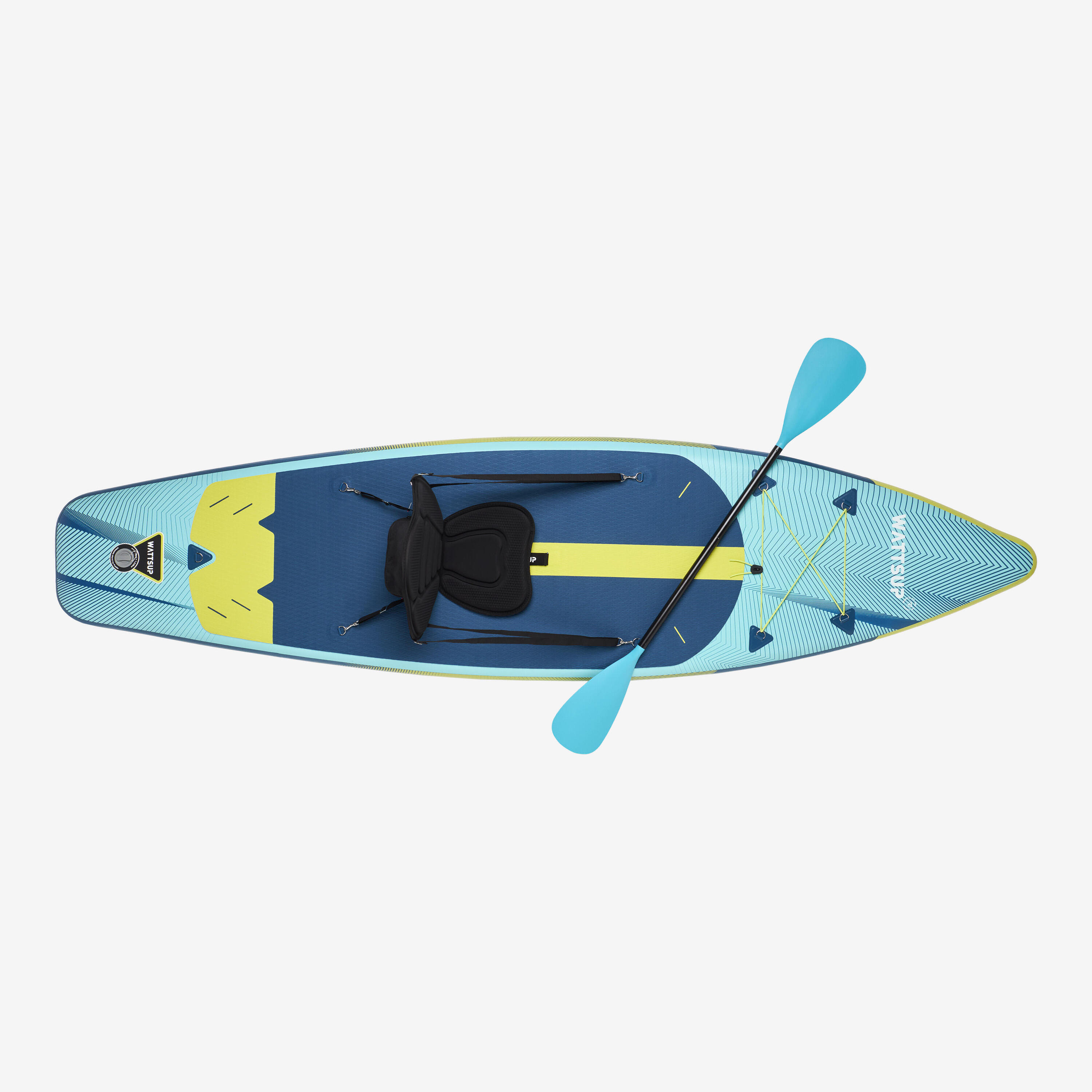 Pack Mora Standup-Paddle 10'6 mit Sitz 4/22