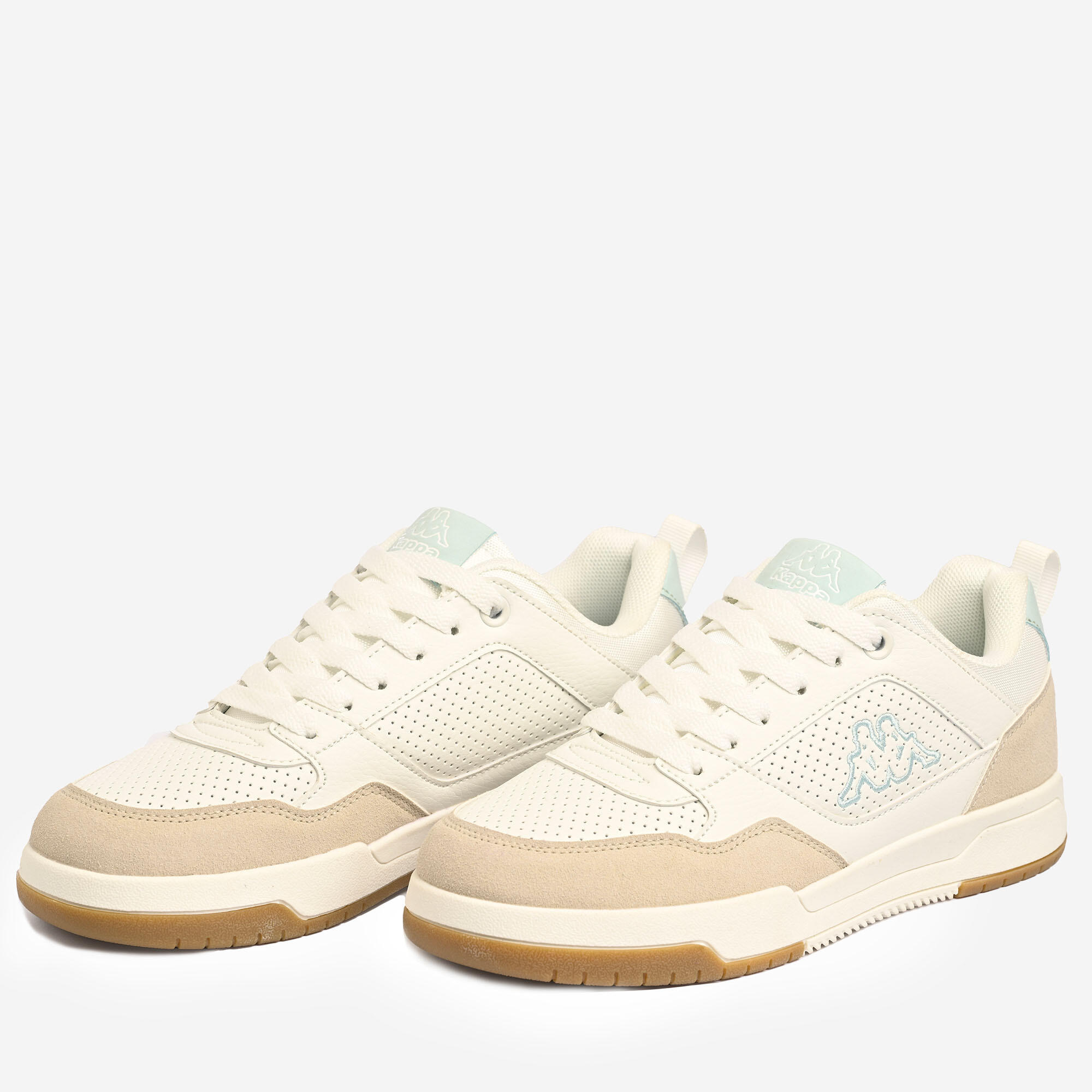 Basket KAPPA  femme Manis blanc bleu beige 2/5