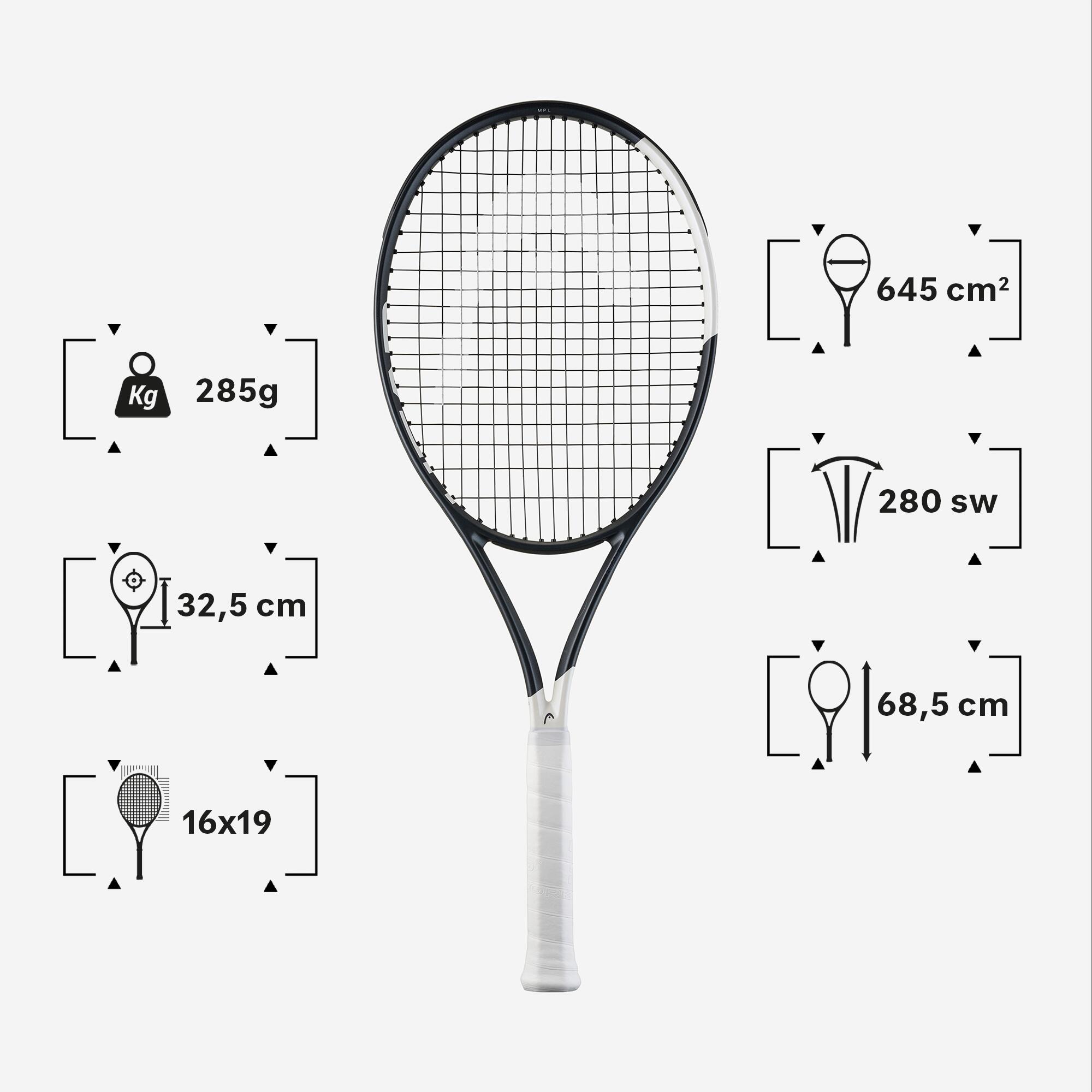 Raquette De Tennis Head Spirit VCS – Fabriquée En Autriche – Poignée 4 3/8 – Occasion
