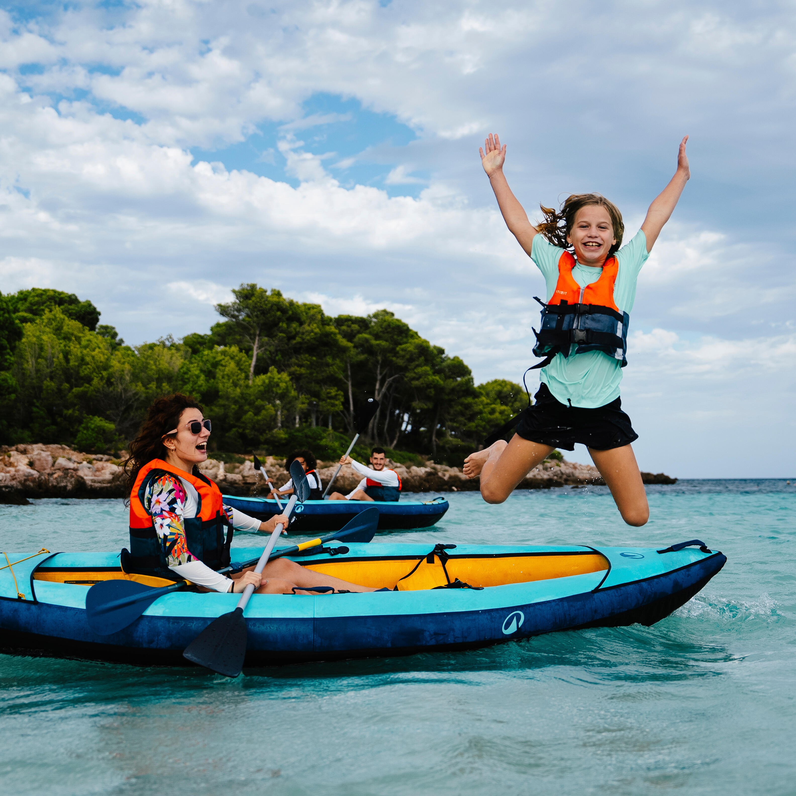 Aileron de kayak et de surf à pagaie - DECATHLON