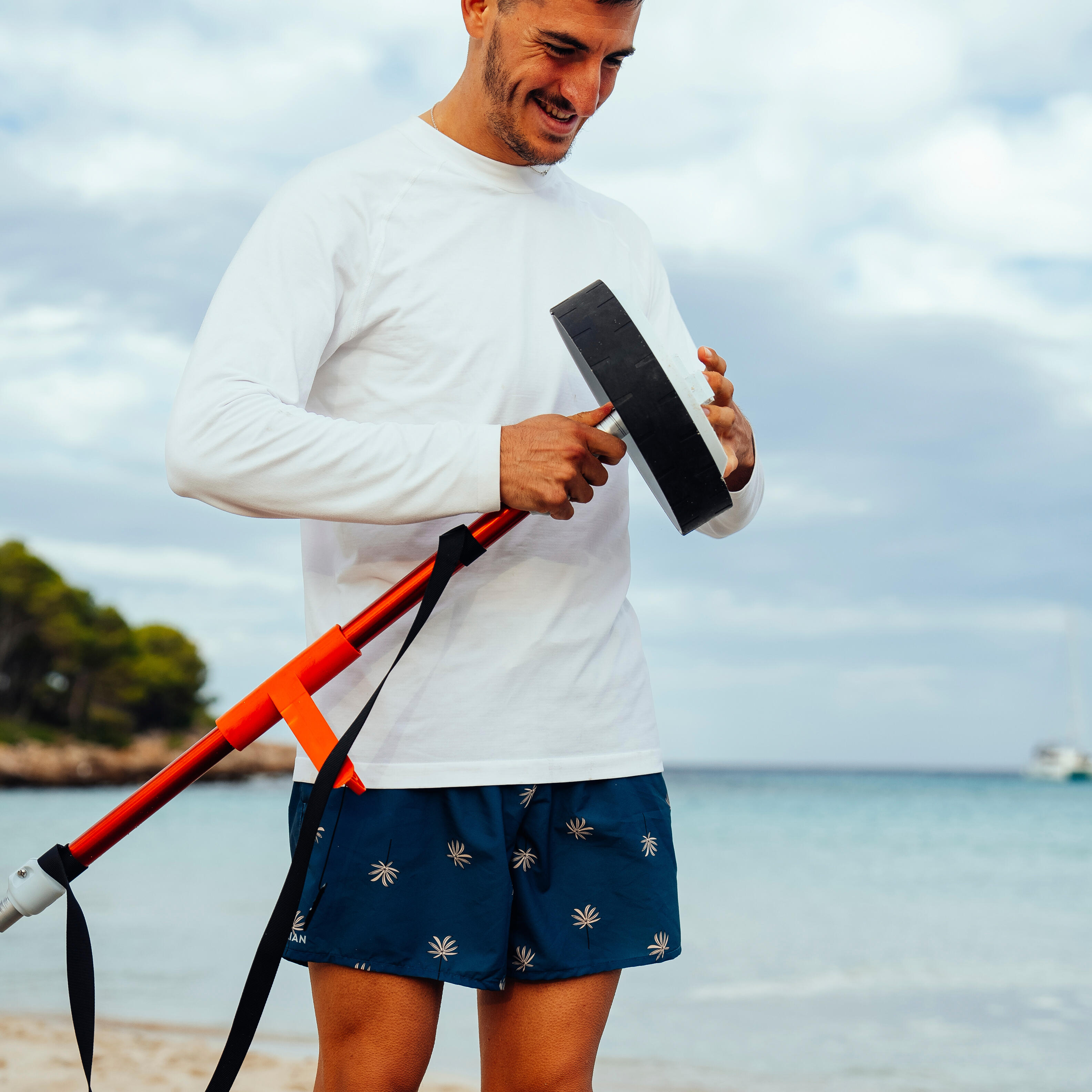 Ultra-compact SUP and Kayak Transport Trolley - DECATHLON