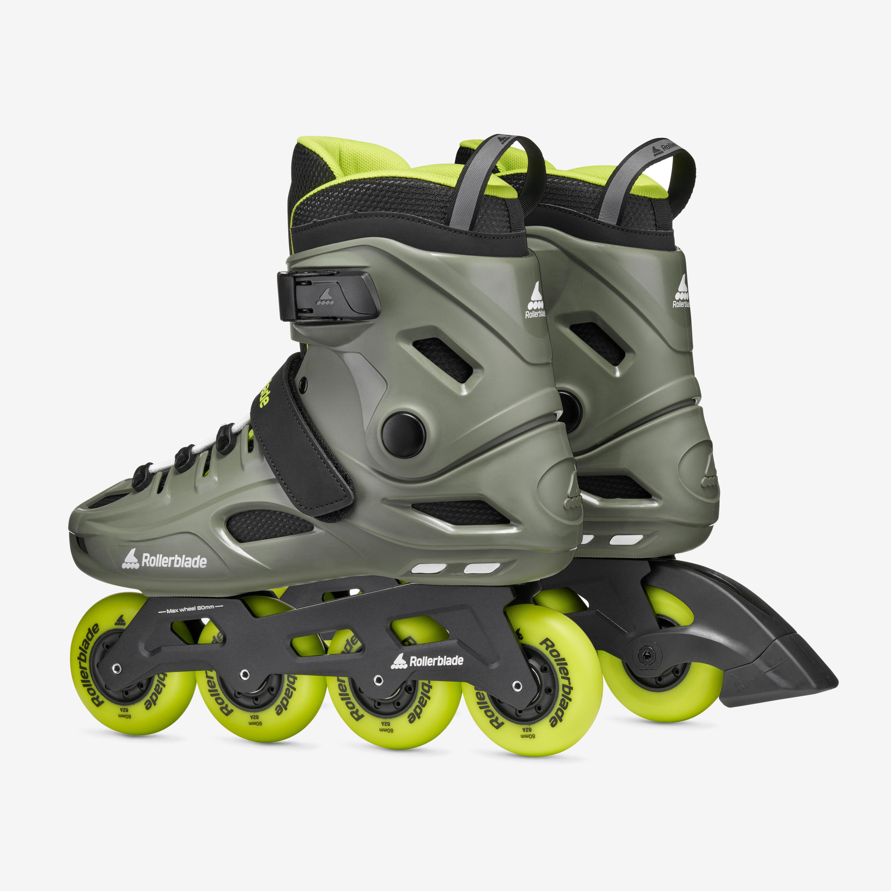 Roller freeskate adulte Rollerblade Swerve 80mm 5/6