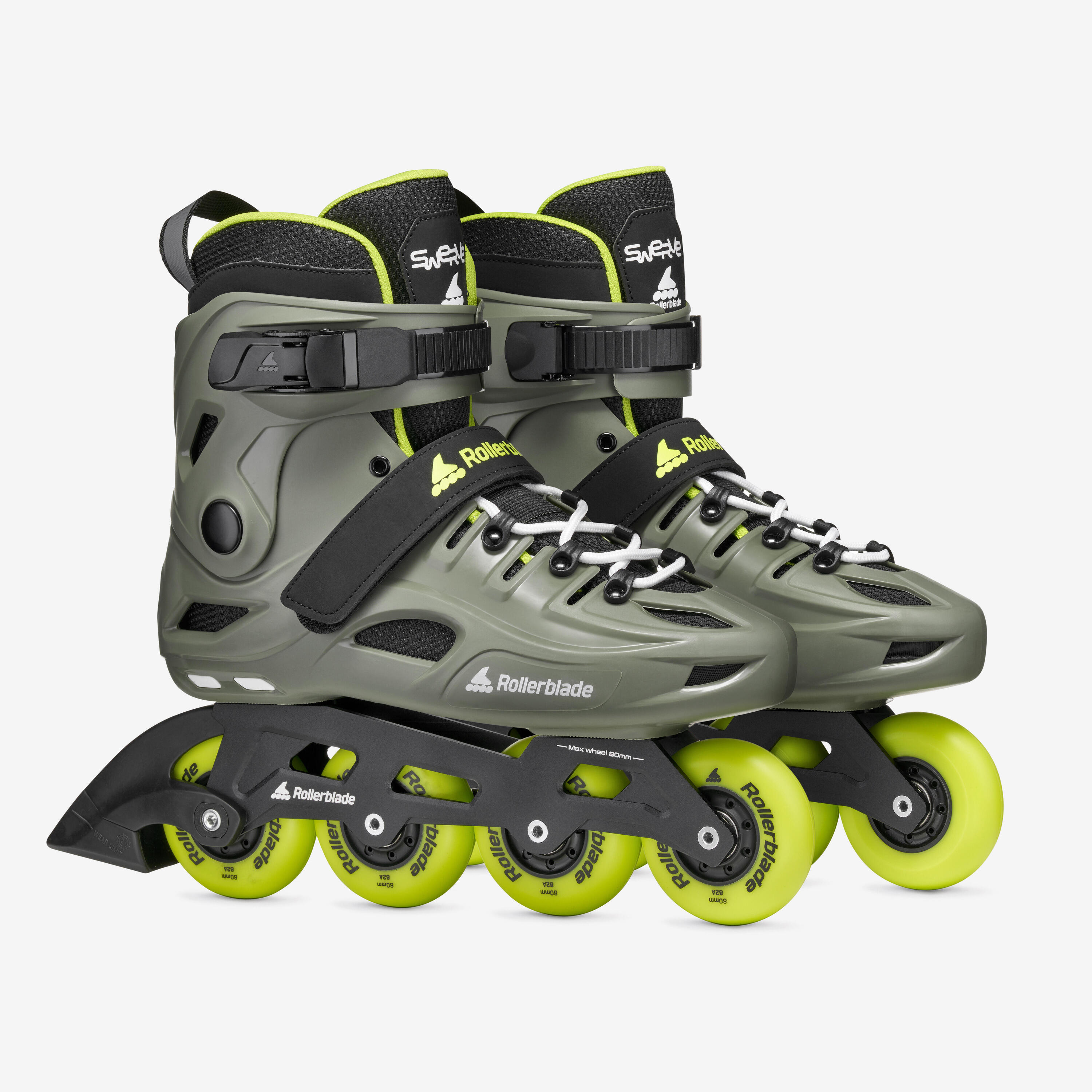 Roller freeskate adulte Rollerblade Swerve 80mm 2/6