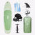 Pack stand up paddle gonflable convertible 10'6, 100 vert
