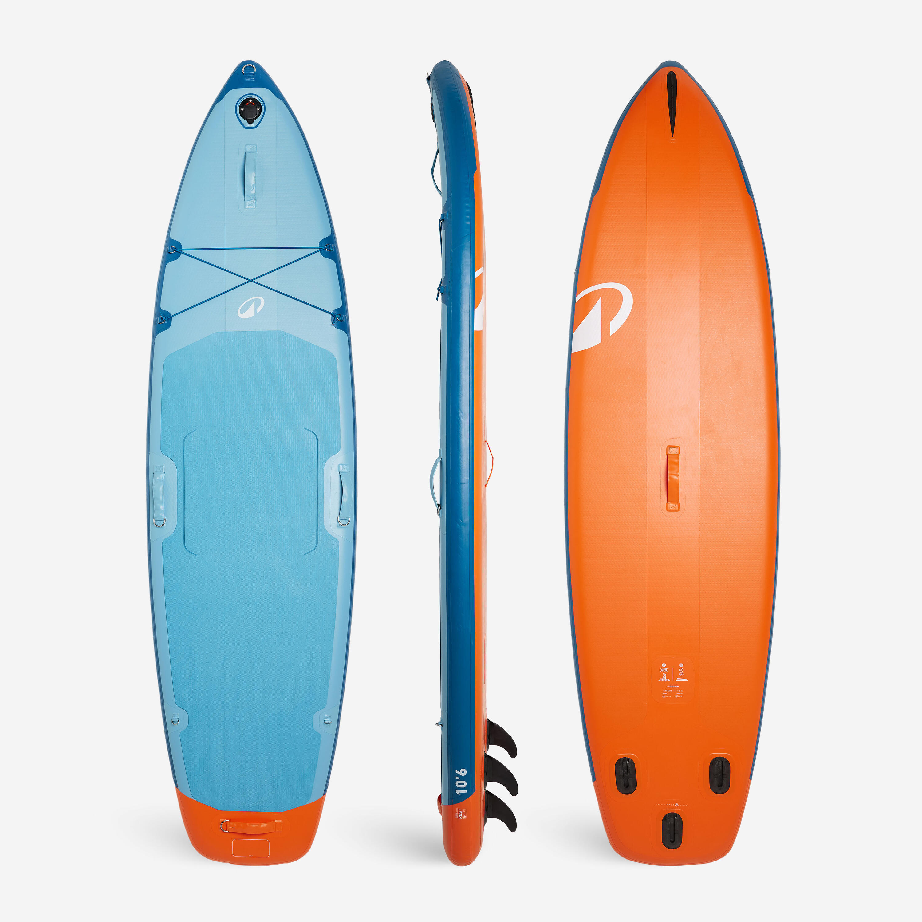 Stand up paddle gonflable robuste pour loueurs et clubs 3/20