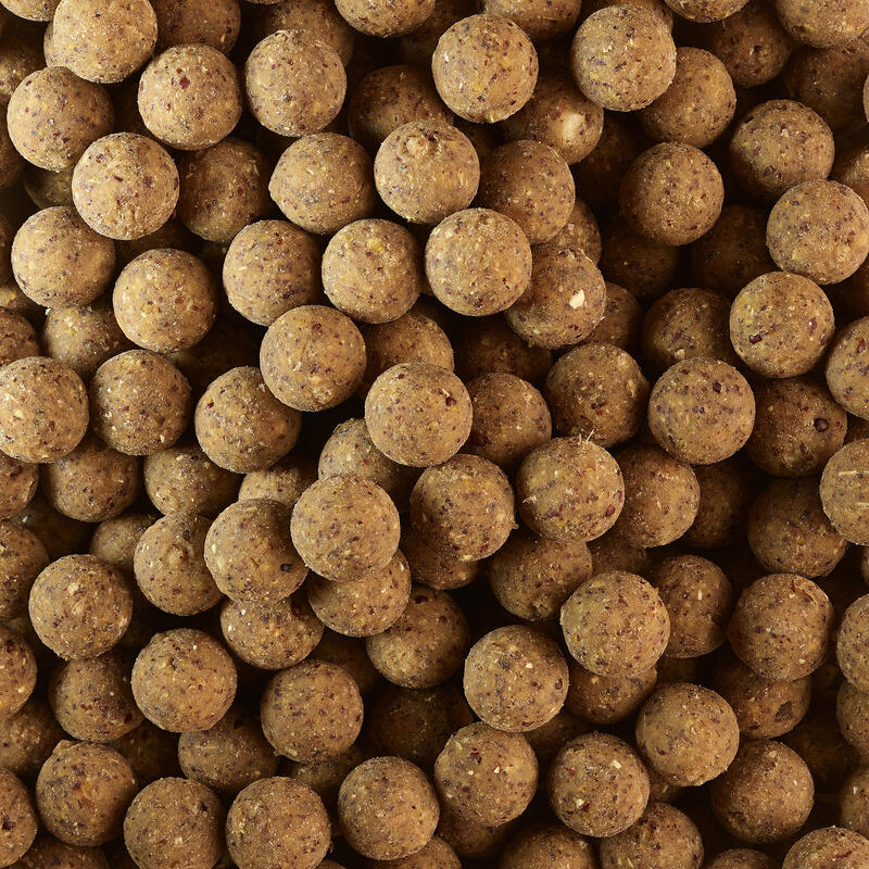 Boilies Pescuit la crap Wellmix Plus 15mm 1kg Cânepă - Alune tigrate