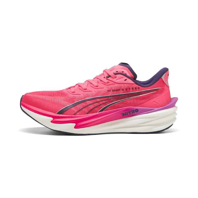 Încălțăminte de alergare Hyrox Puma Deviate Nitro Roz-Alb Damă