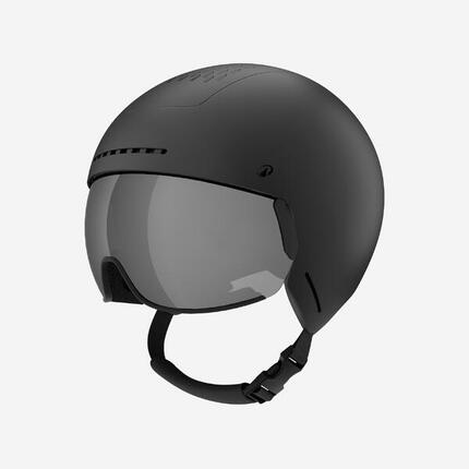 Skihelm Erwachsene Visor mit Visier - PST 500 schwarz
