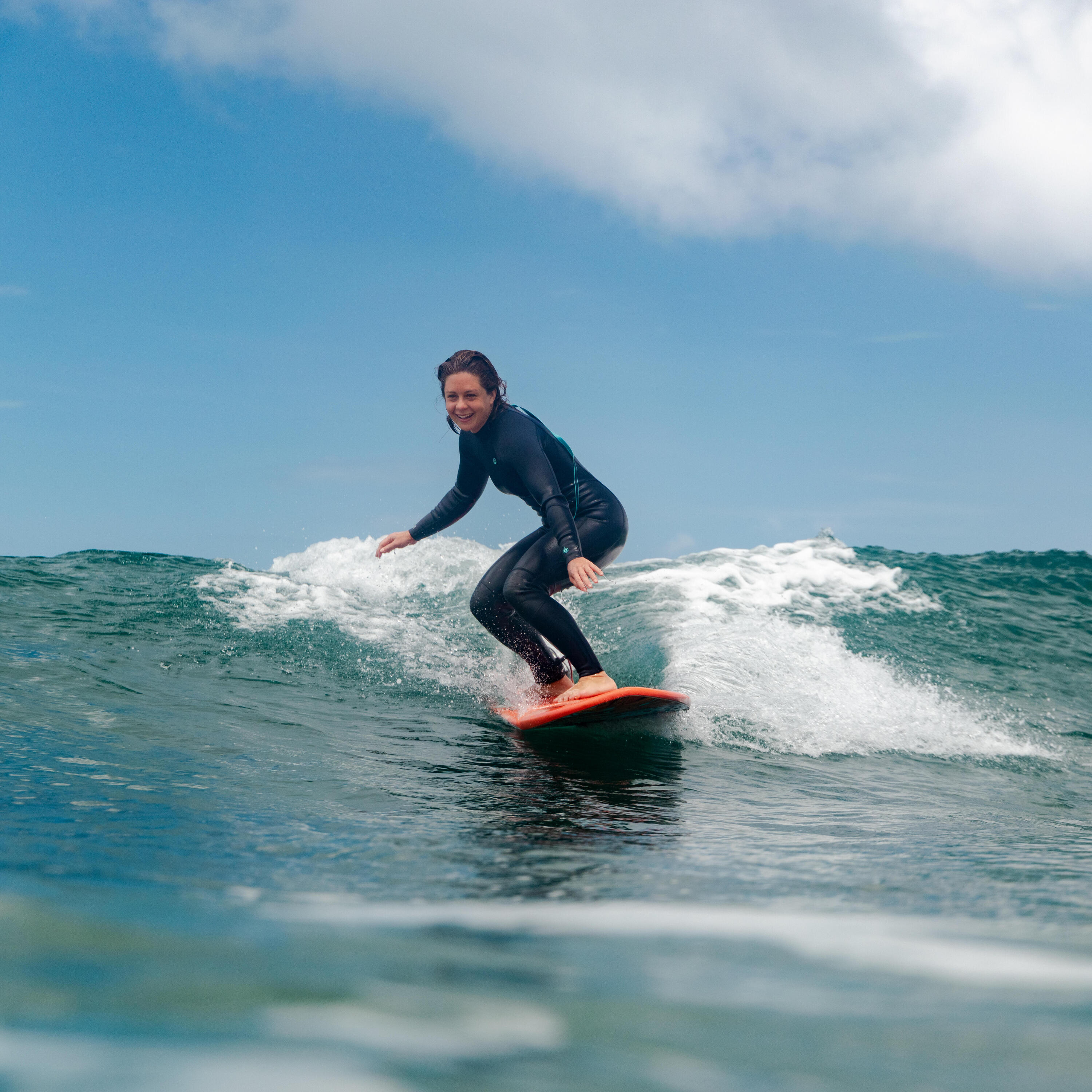 Women’s Surfing Full-Body Wetsuit 2/2mm Yulex Natural Rubber, 100 2/11