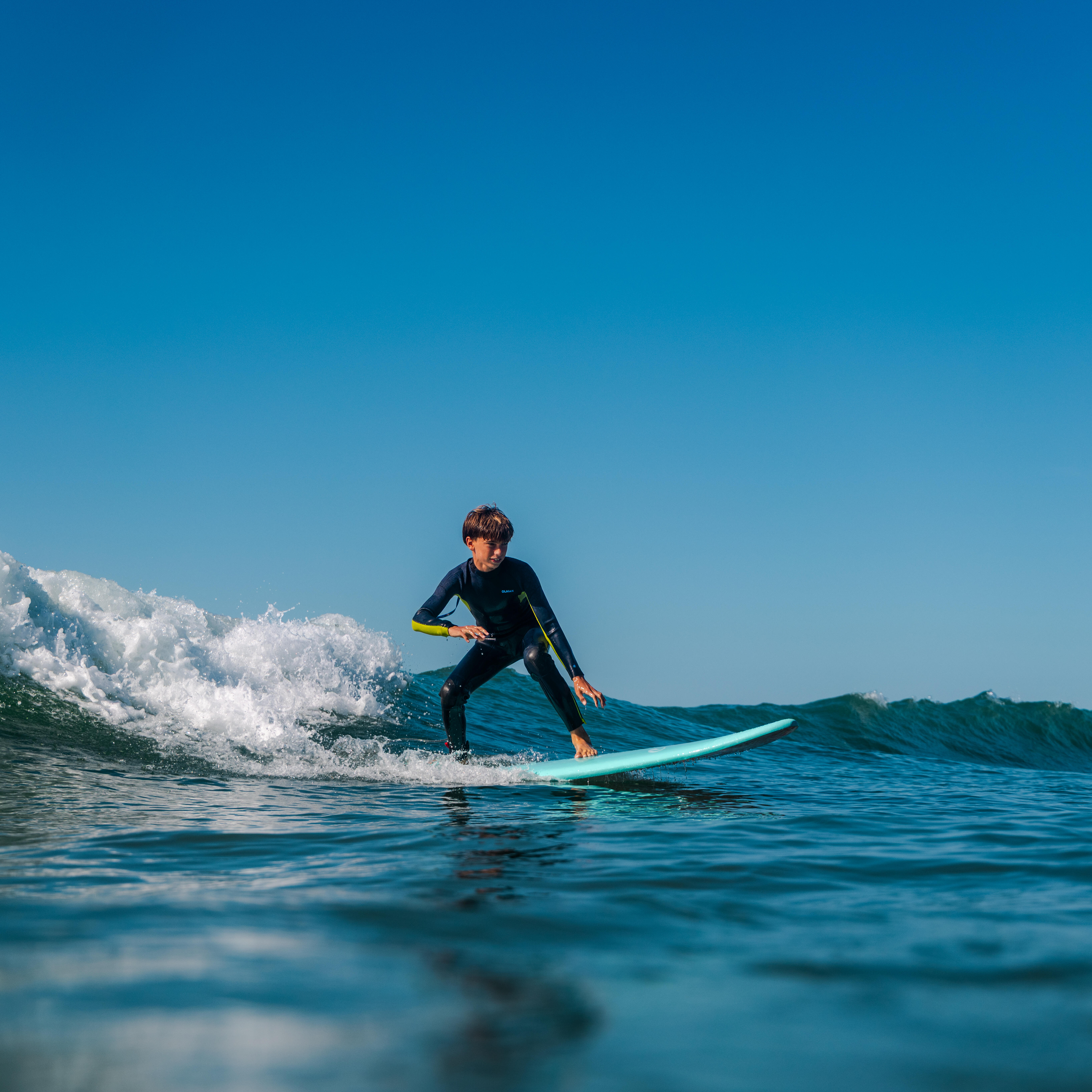 Kids' Neoprene Wetsuit - 100 - DECATHLON