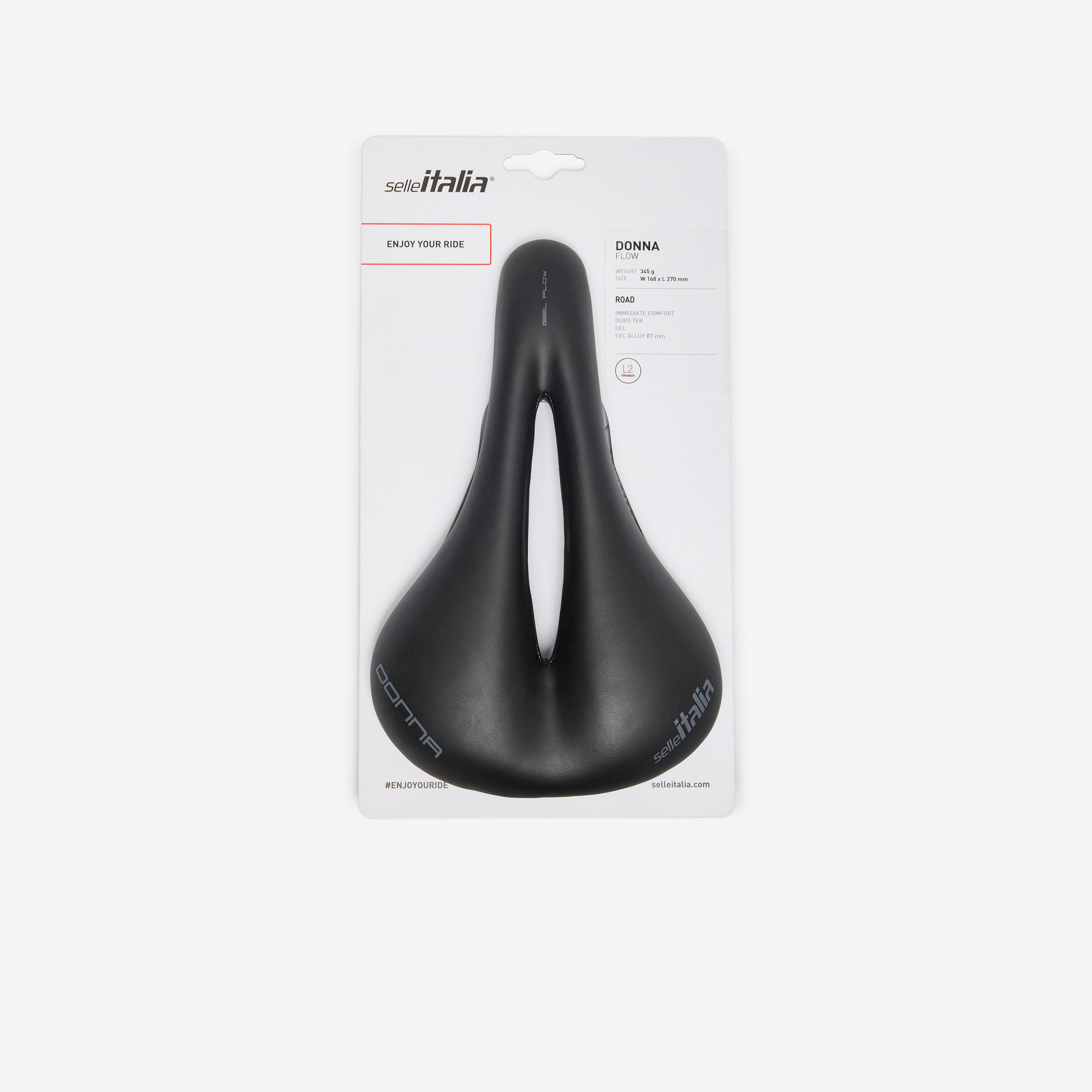 Selle vélo italia donna gel flow 5/5