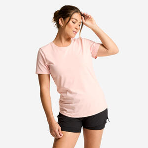 Camiseta Mujer Rosa Manga Corta Coolmax