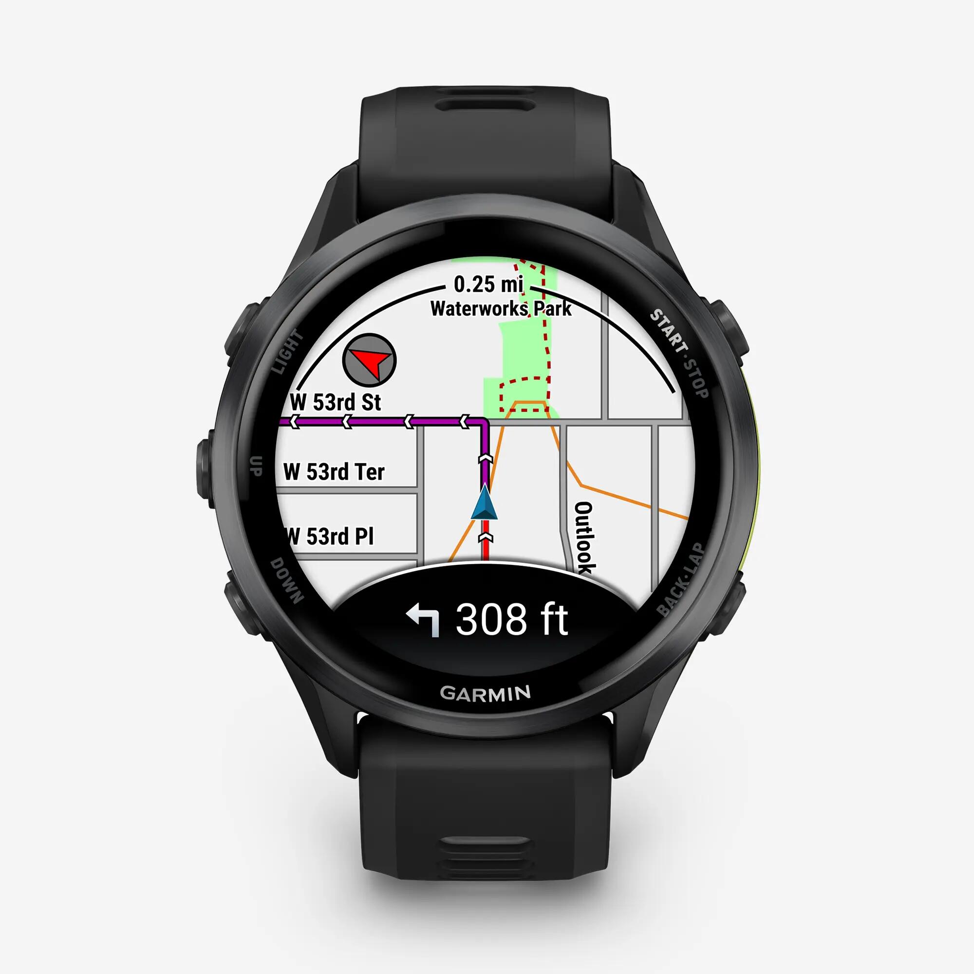 RELOJ GARMIN FORERUNNER 970 SMARTWATCH NEGRO 4/6