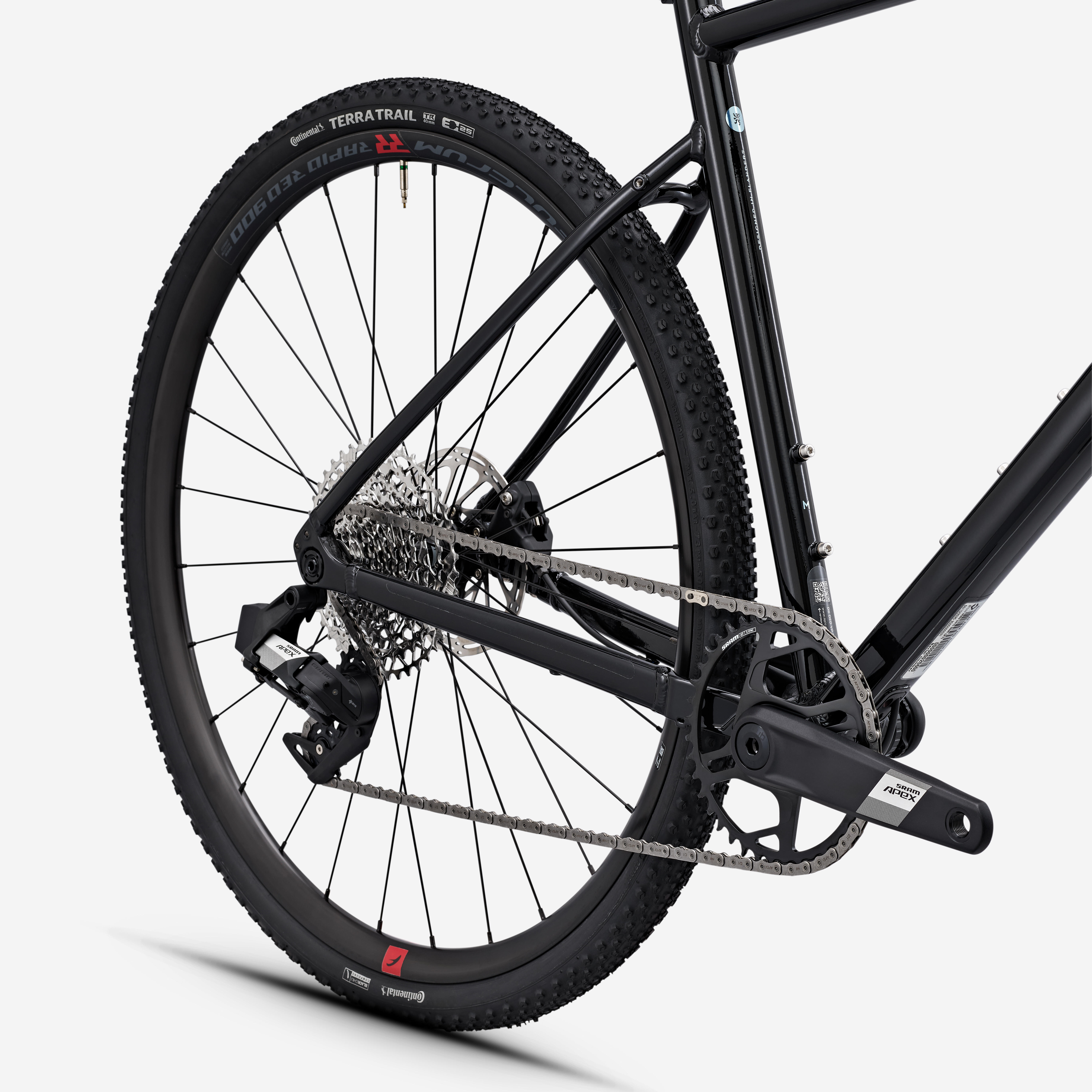 VAN RYSEL Gravel bicykel GRVL AF Apex AXS 1x12 čierny XS · záber 6