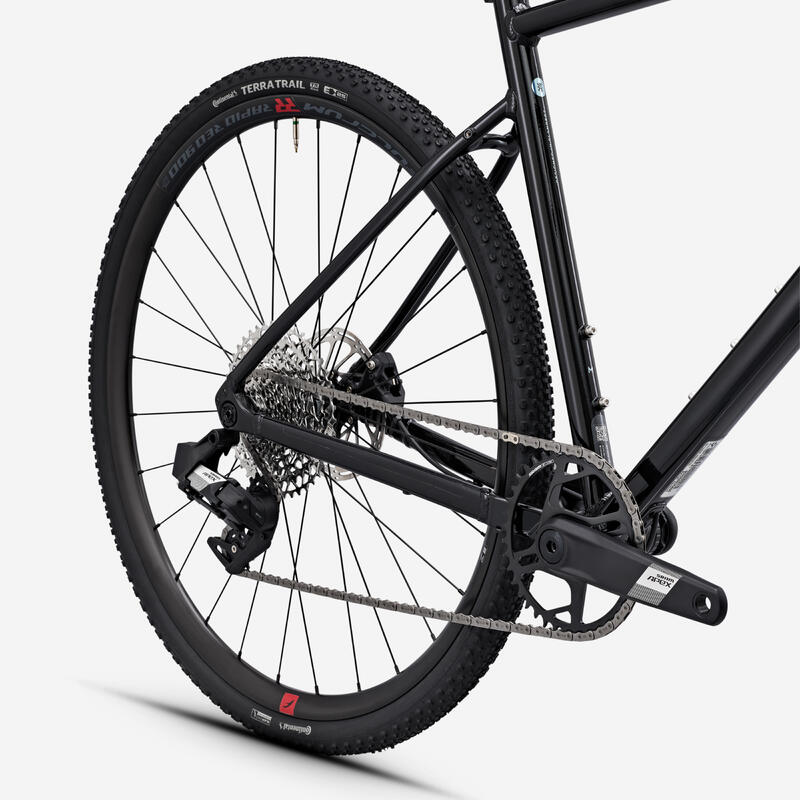 Bicicletă gravel SRAM Apex AXS 1x12v, GRVL AF Negru