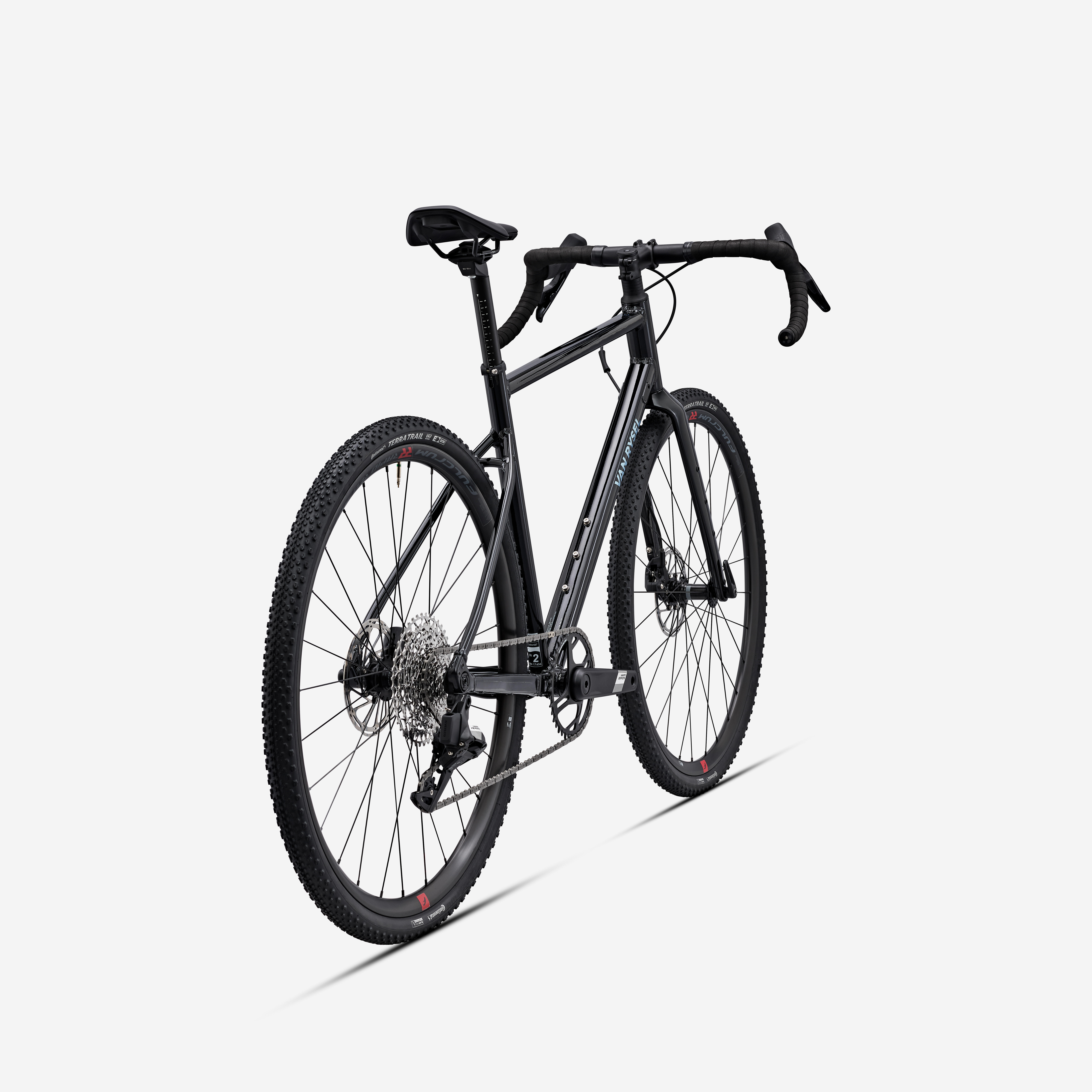 VAN RYSEL Gravel bicykel GRVL AF Apex AXS 1x12 čierny XS · záber 5